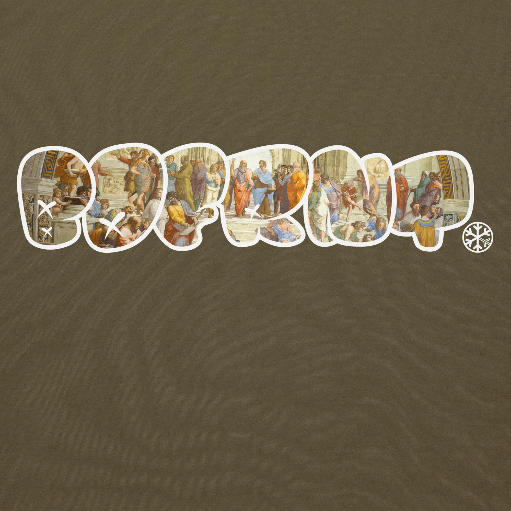 BDFRNT Throwie x School of Athens Graffiti Hoodie - Image 38