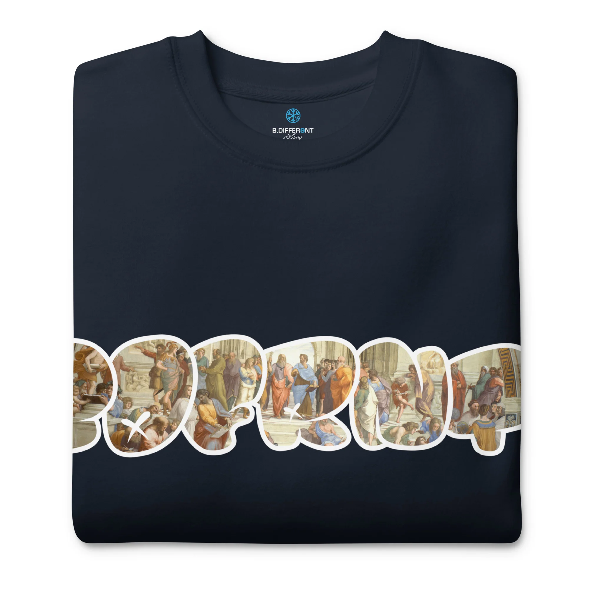 BDFRNT Throwie x School of Athens Graffiti Sweatshirt - Image 15