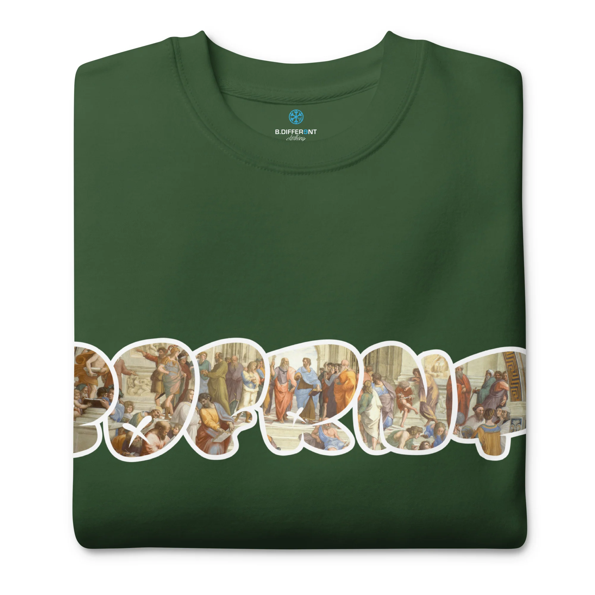 BDFRNT Throwie x School of Athens Graffiti Sweatshirt - Image 21