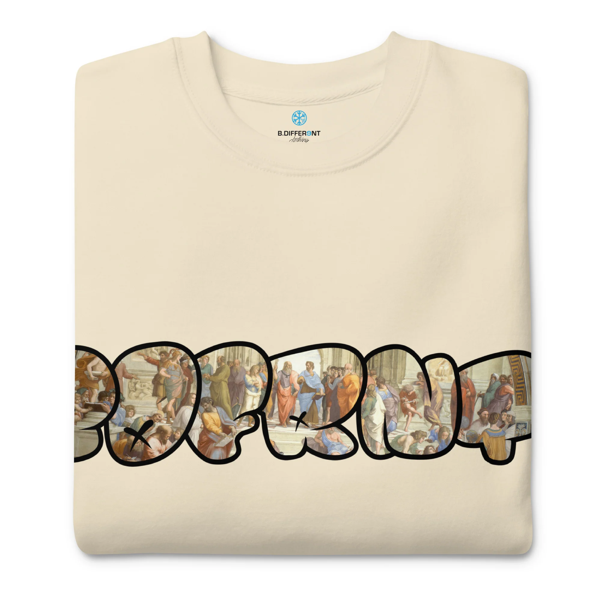 BDFRNT Throwie x School of Athens Graffiti Sweatshirt - Image 27