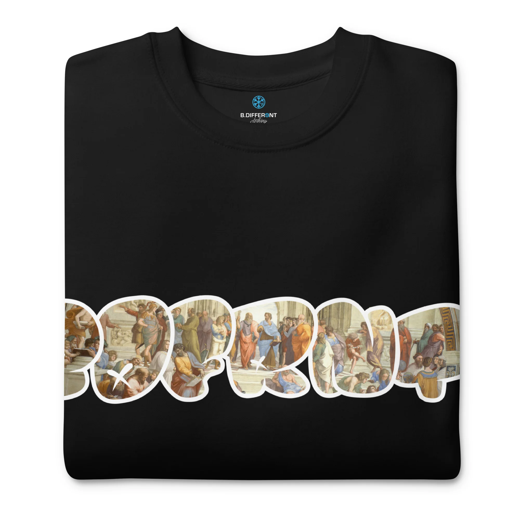 BDFRNT Throwie x School of Athens Graffiti Sweatshirt - Image 3