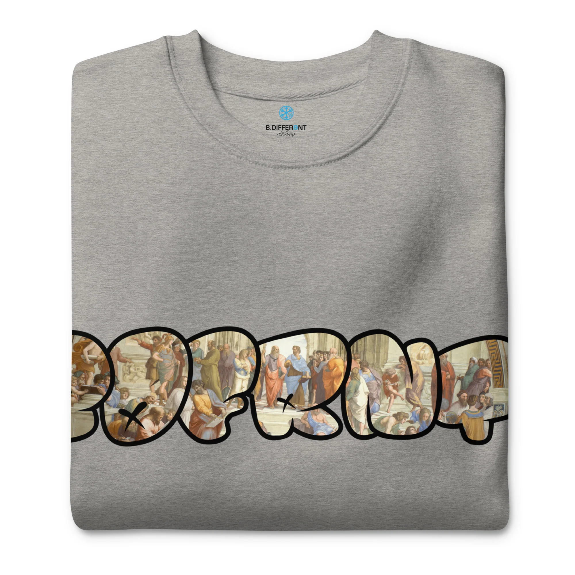 BDFRNT Throwie x School of Athens Graffiti Sweatshirt - Image 33