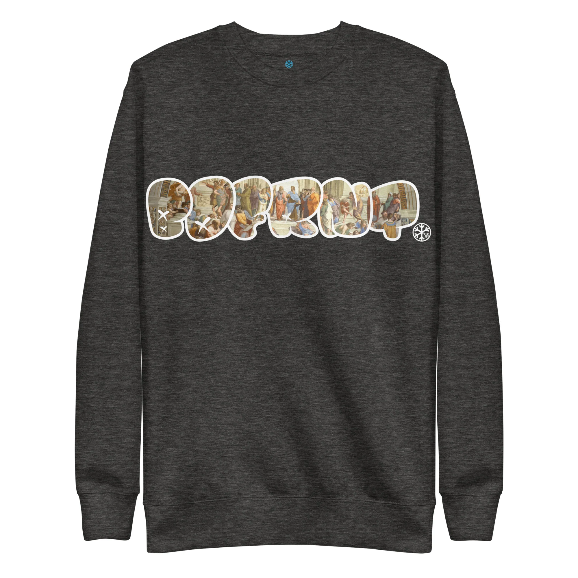 BDFRNT Throwie x School of Athens Graffiti Sweatshirt - Image 7