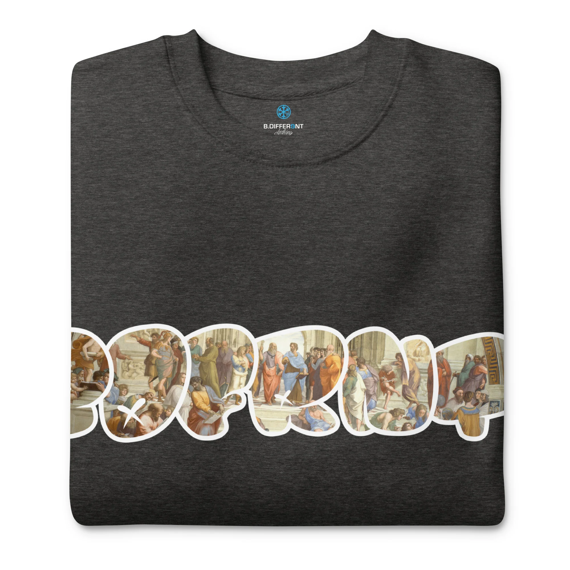 BDFRNT Throwie x School of Athens Graffiti Sweatshirt - Image 9