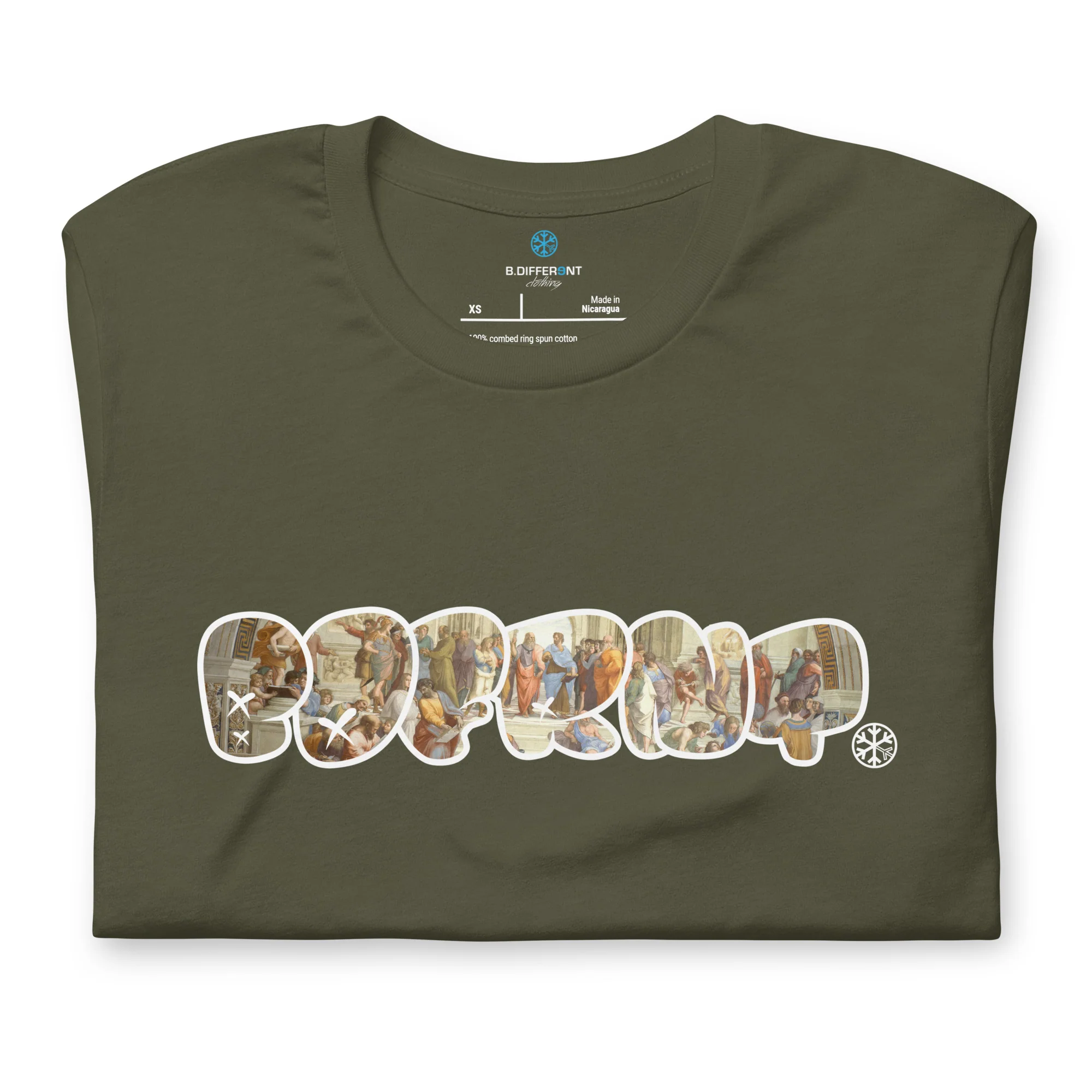 BDFRNT Throwie x School of Athens Graffiti Tee - Image 28