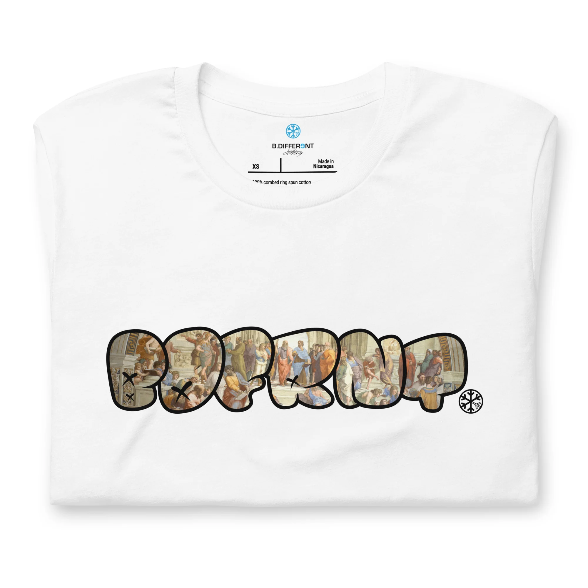 BDFRNT Throwie x School of Athens Graffiti Tee - Image 4