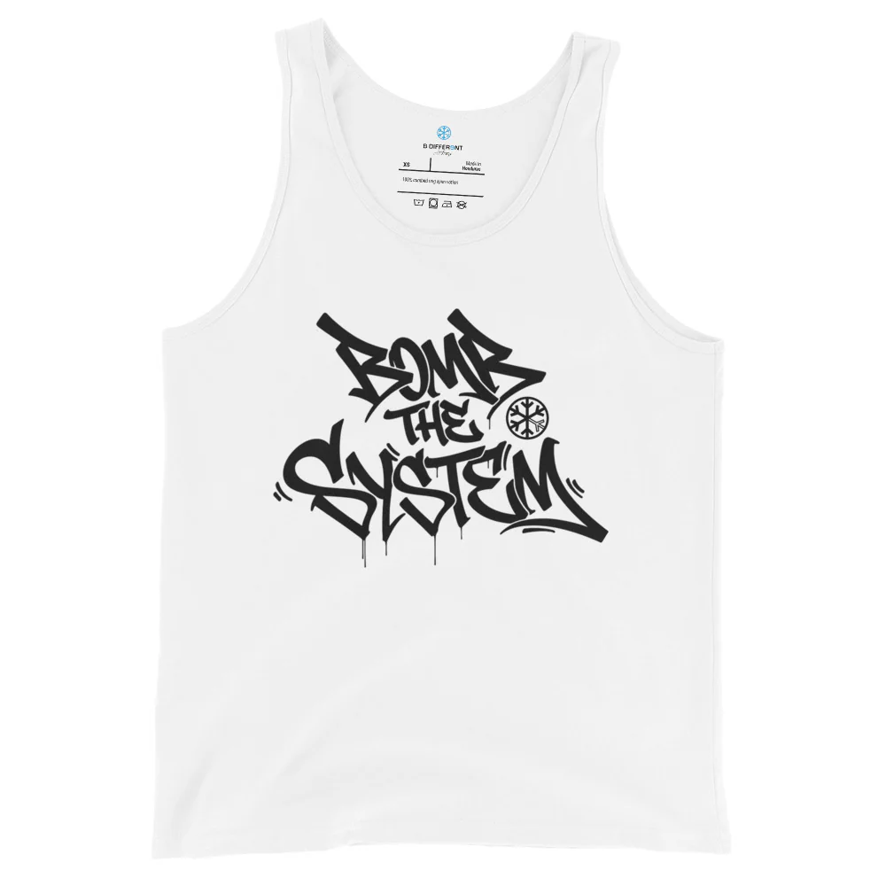 Bomb The System Graffiti Tank Top