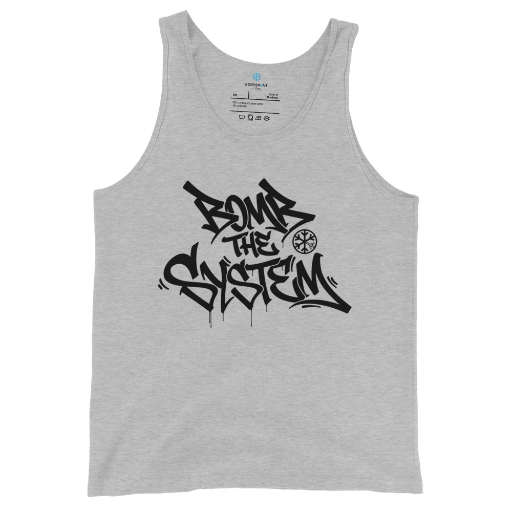 Bomb The System Graffiti Tank Top - Image 11