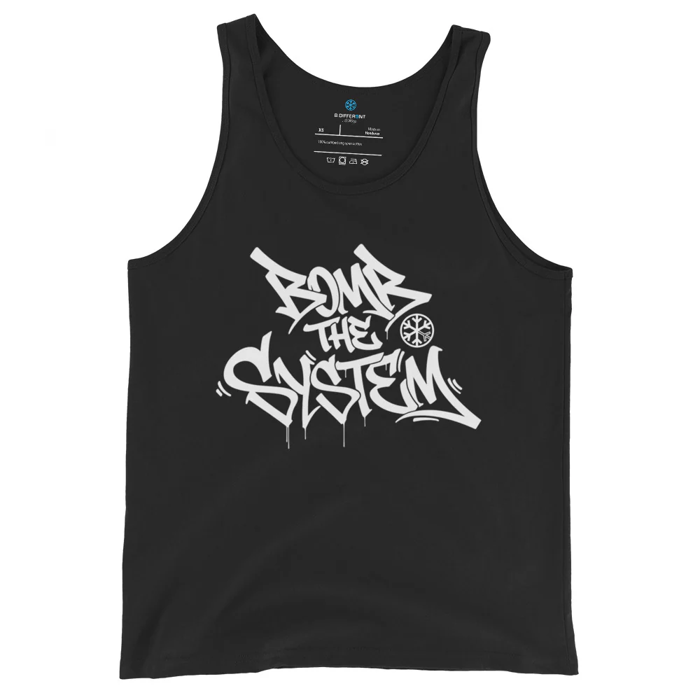 Bomb The System Graffiti Tank Top - Image 3