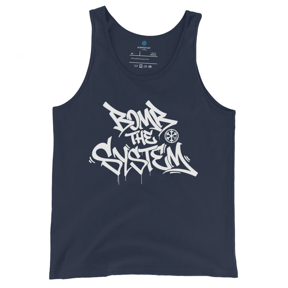 Bomb The System Graffiti Tank Top - Image 5