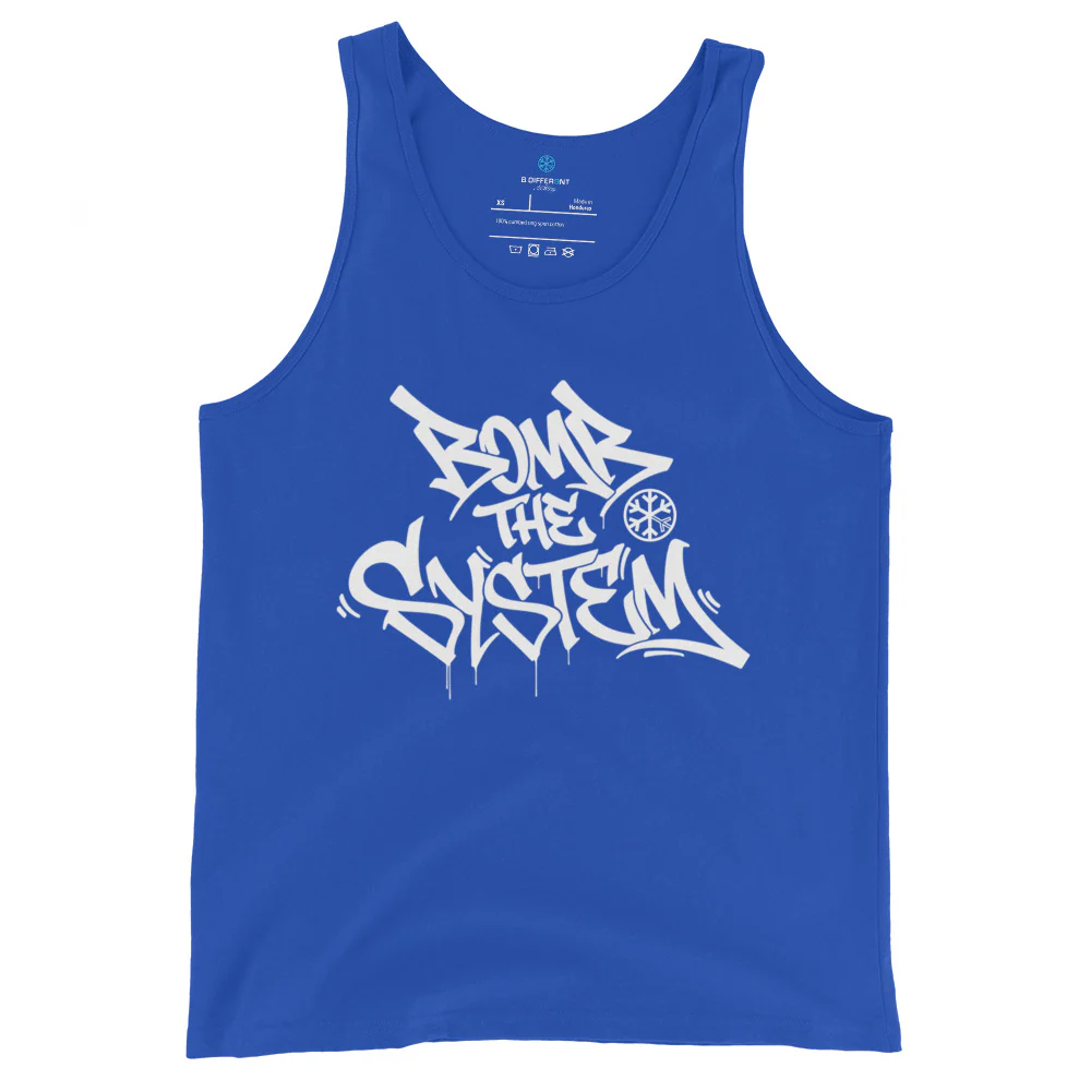 Bomb The System Graffiti Tank Top - Image 7