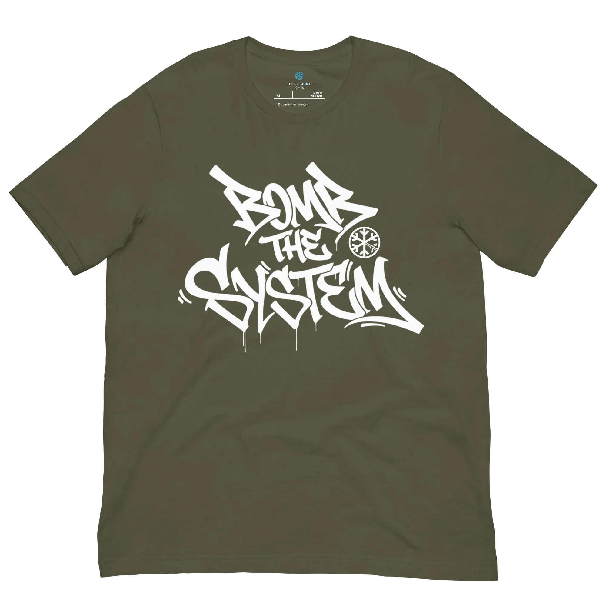 Bomb The System Graffiti Tee - Image 13