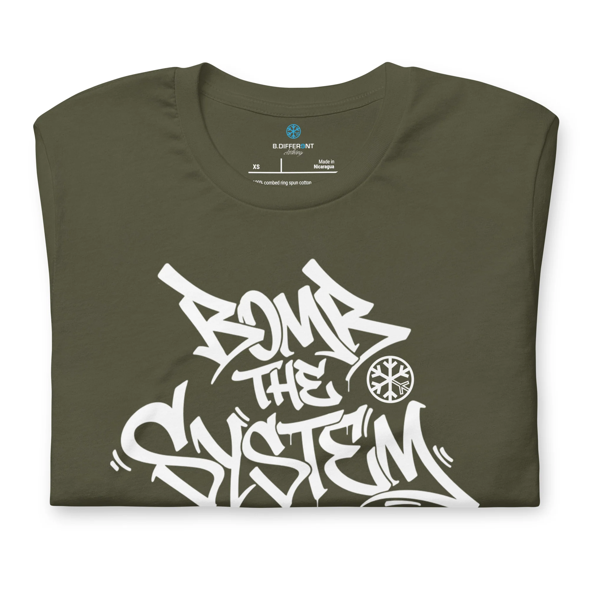 Bomb The System Graffiti Tee - Image 15
