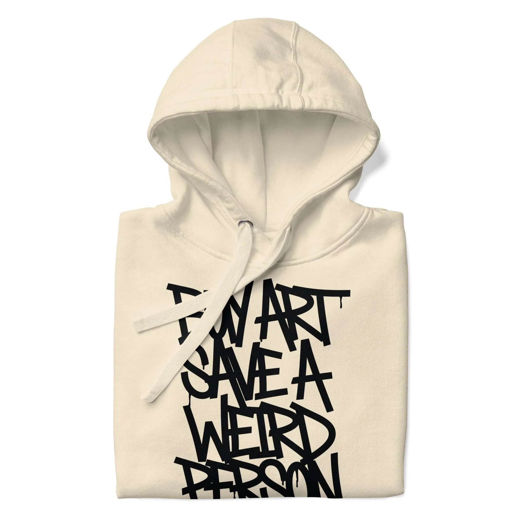 Buy Art Save a Weird Person Graffiti Hoodie - Image 21