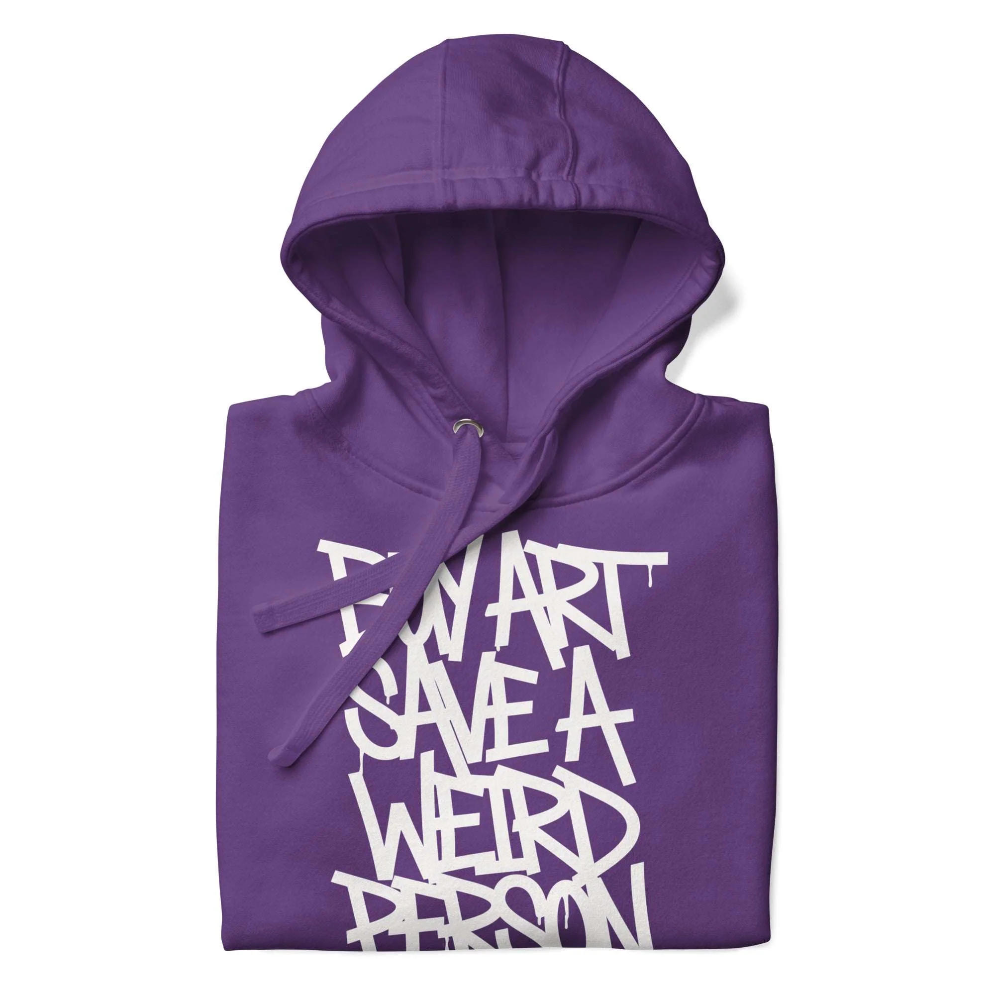 Buy Art Save a Weird Person Graffiti Hoodie - Image 33