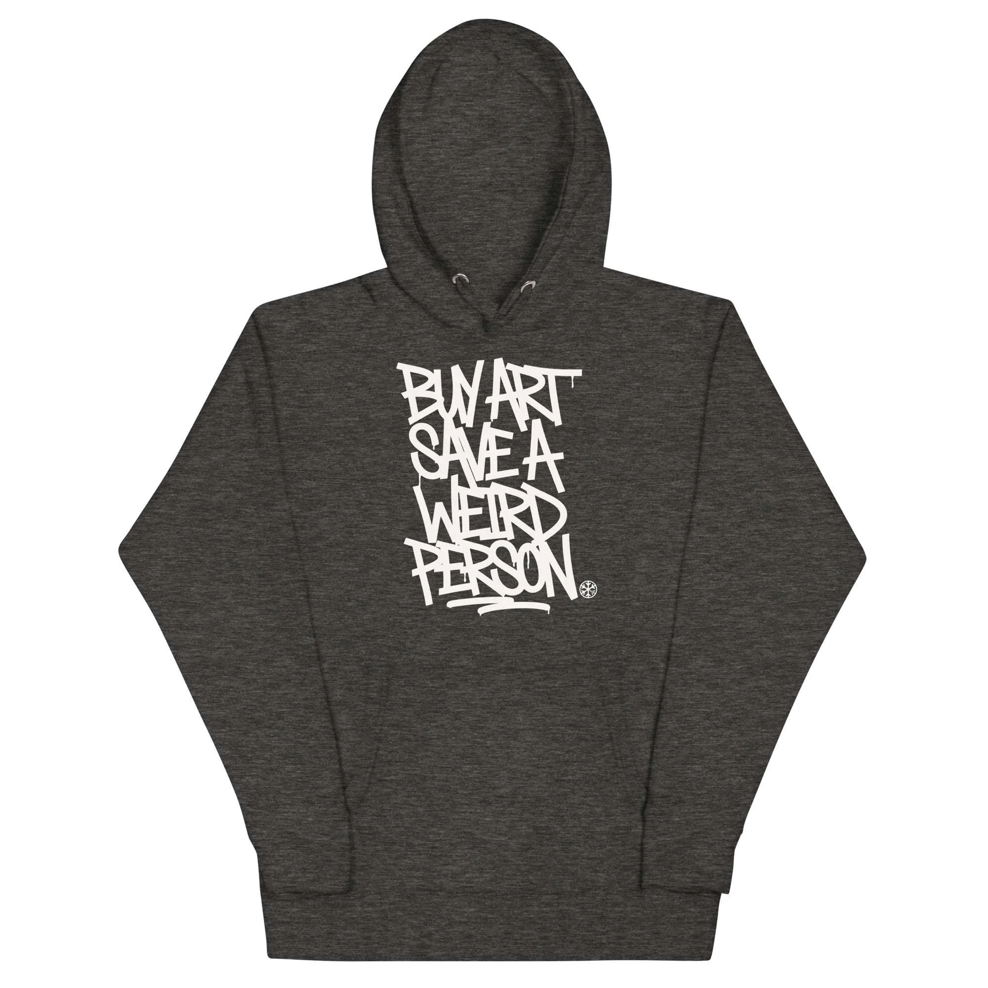 Buy Art Save a Weird Person Graffiti Hoodie - Image 43