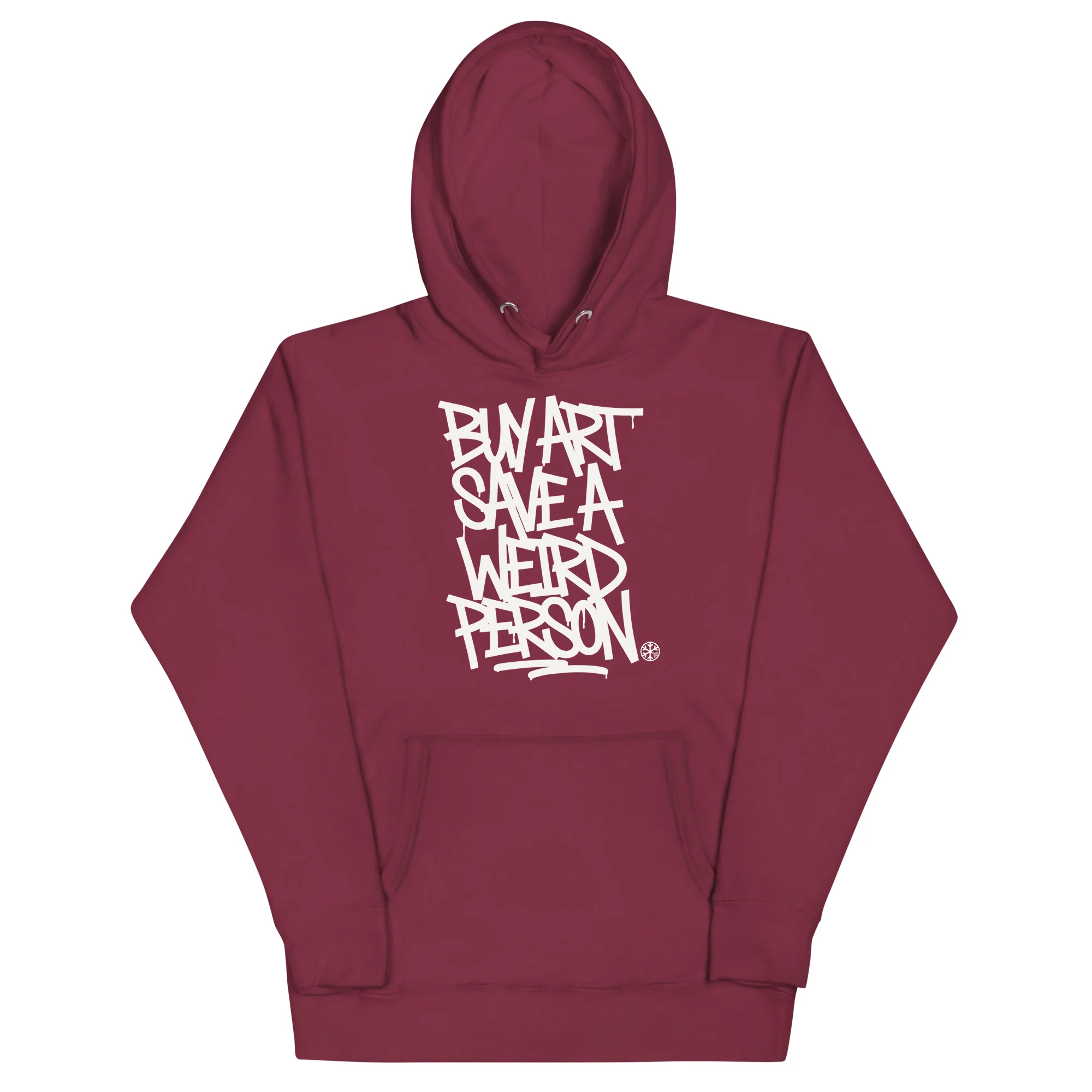 Buy Art Save a Weird Person Graffiti Hoodie - Image 49