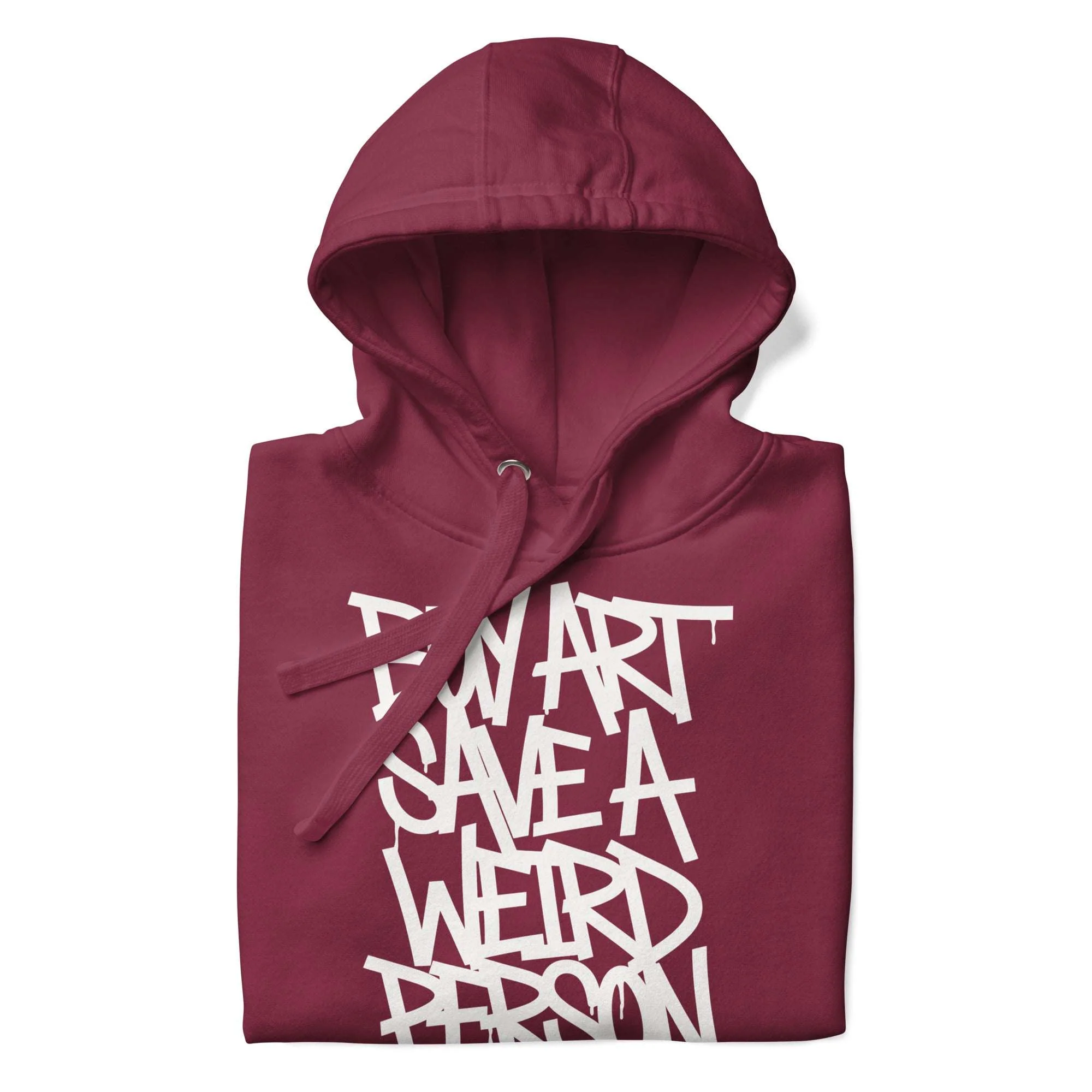Buy Art Save a Weird Person Graffiti Hoodie - Image 51
