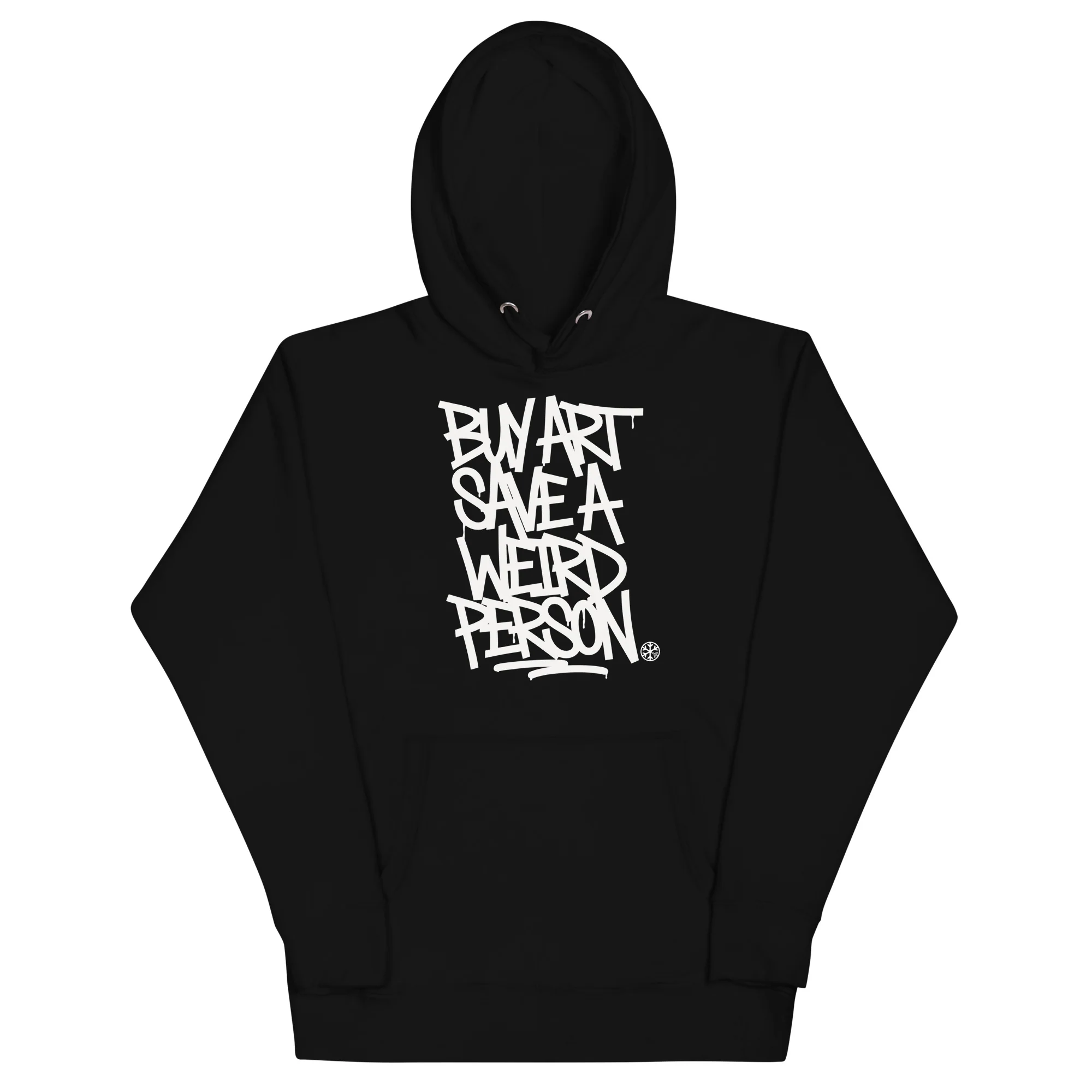 Buy Art Save a Weird Person Graffiti Hoodie - Image 61