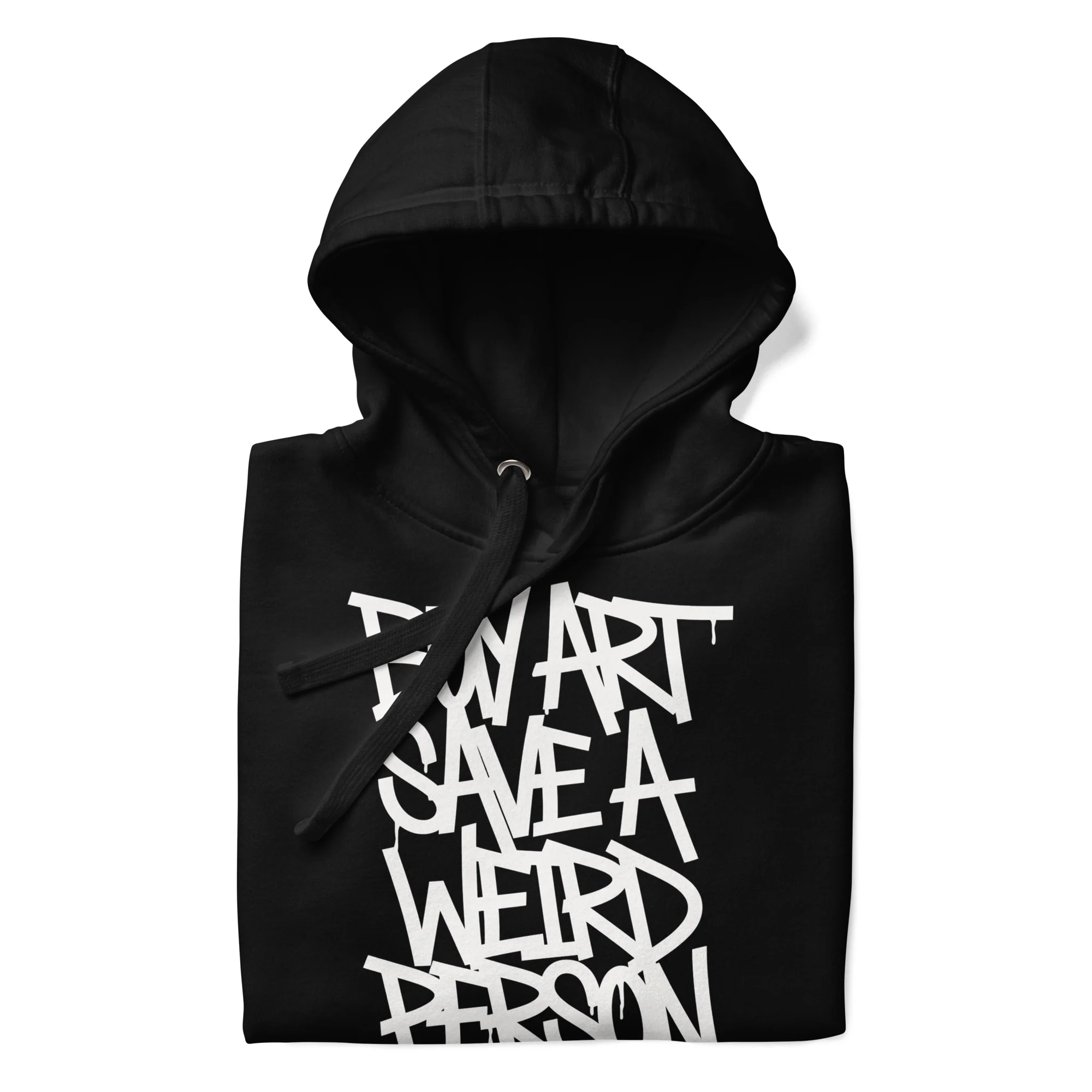 Buy Art Save a Weird Person Graffiti Hoodie - Image 63