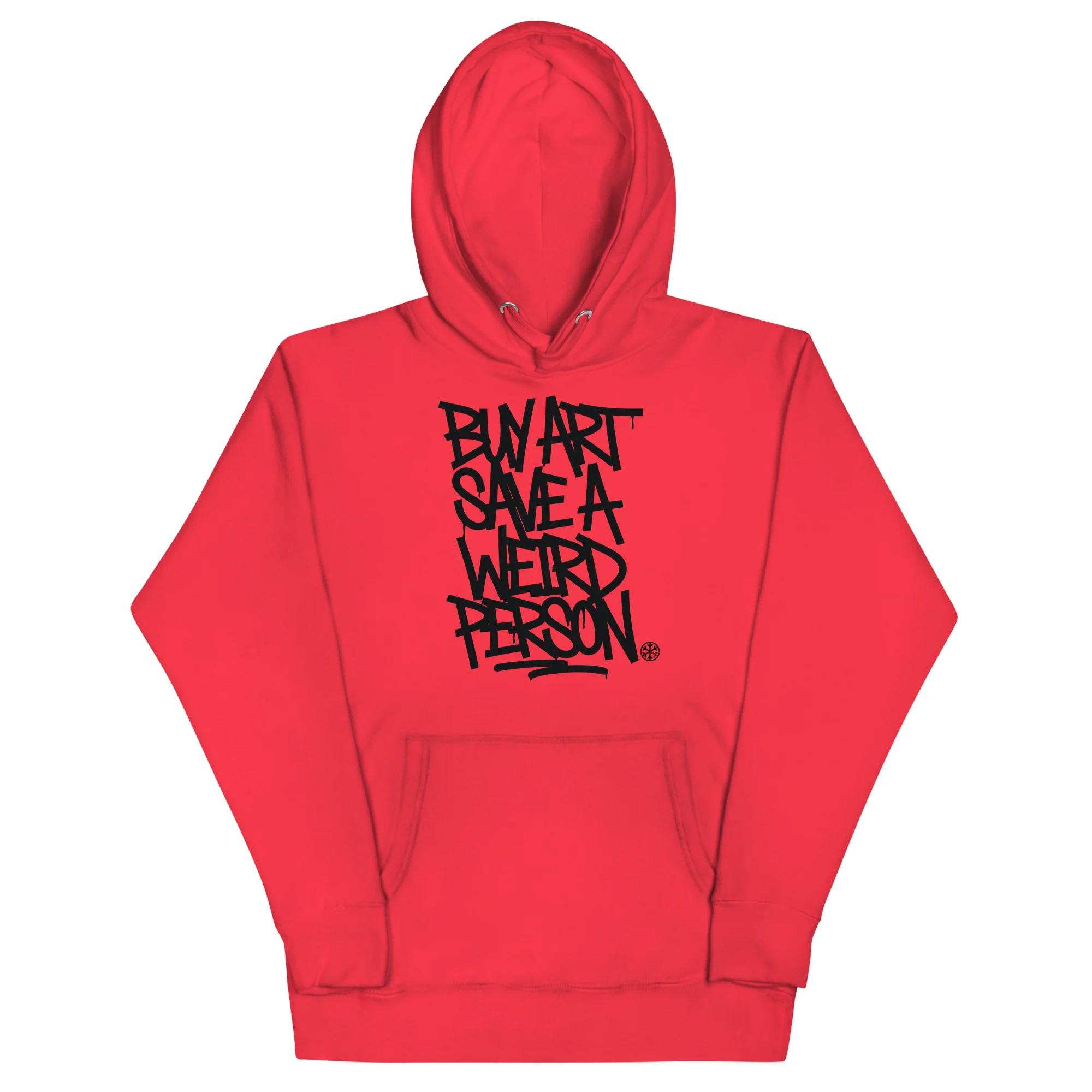 Buy Art Save a Weird Person Graffiti Hoodie - Image 7