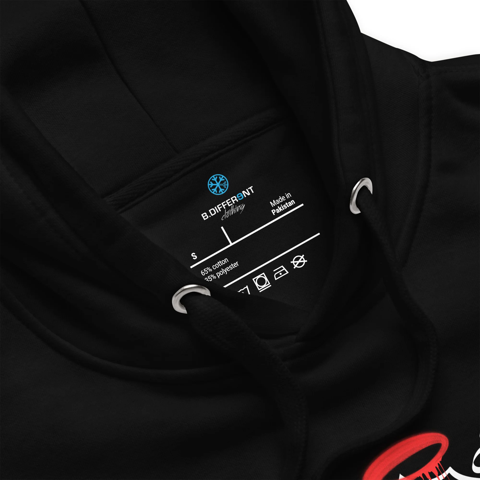 Caos One Collab Graffiti Hoodie - Image 9