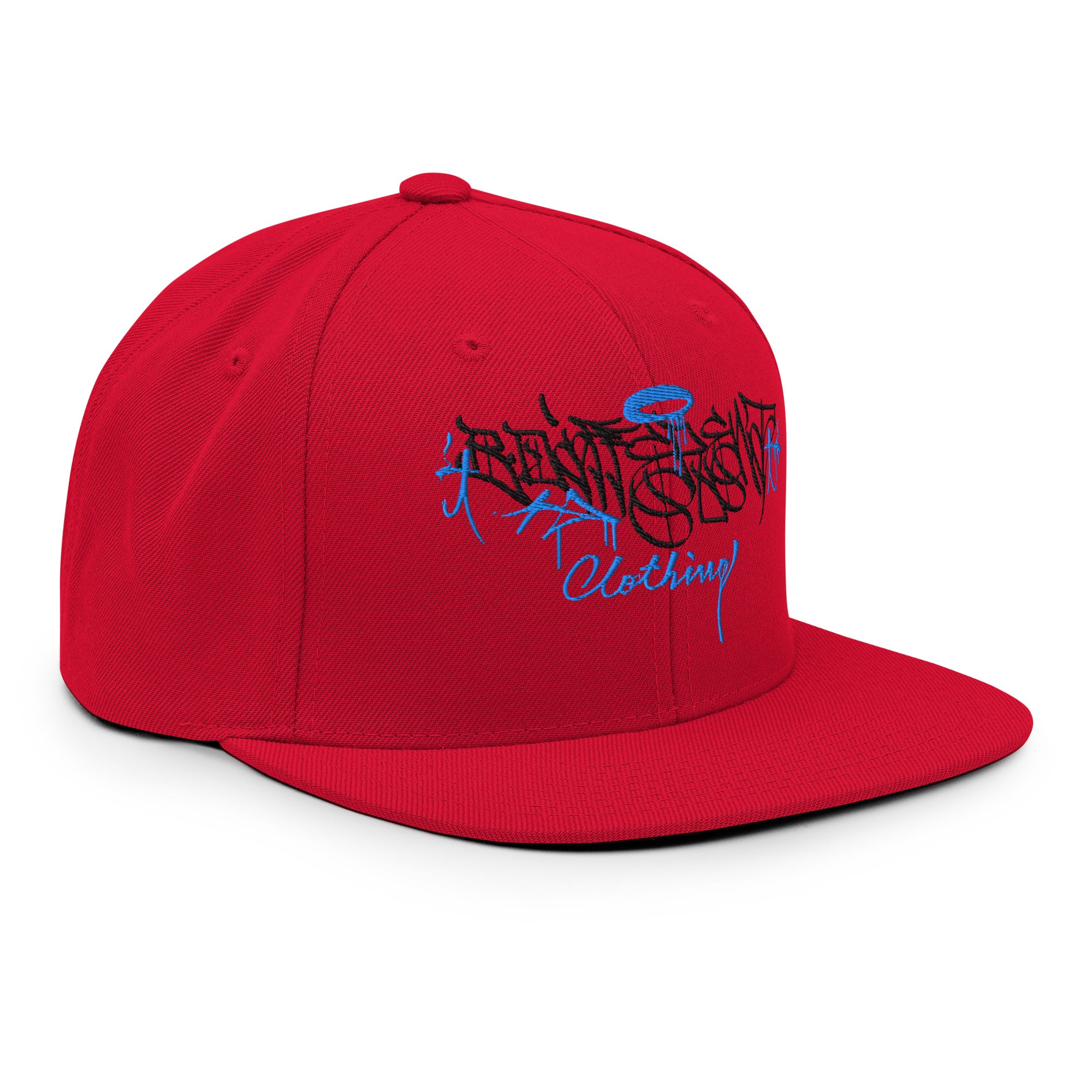 Caos One Collab Graffiti Snapback Hat - Image 34