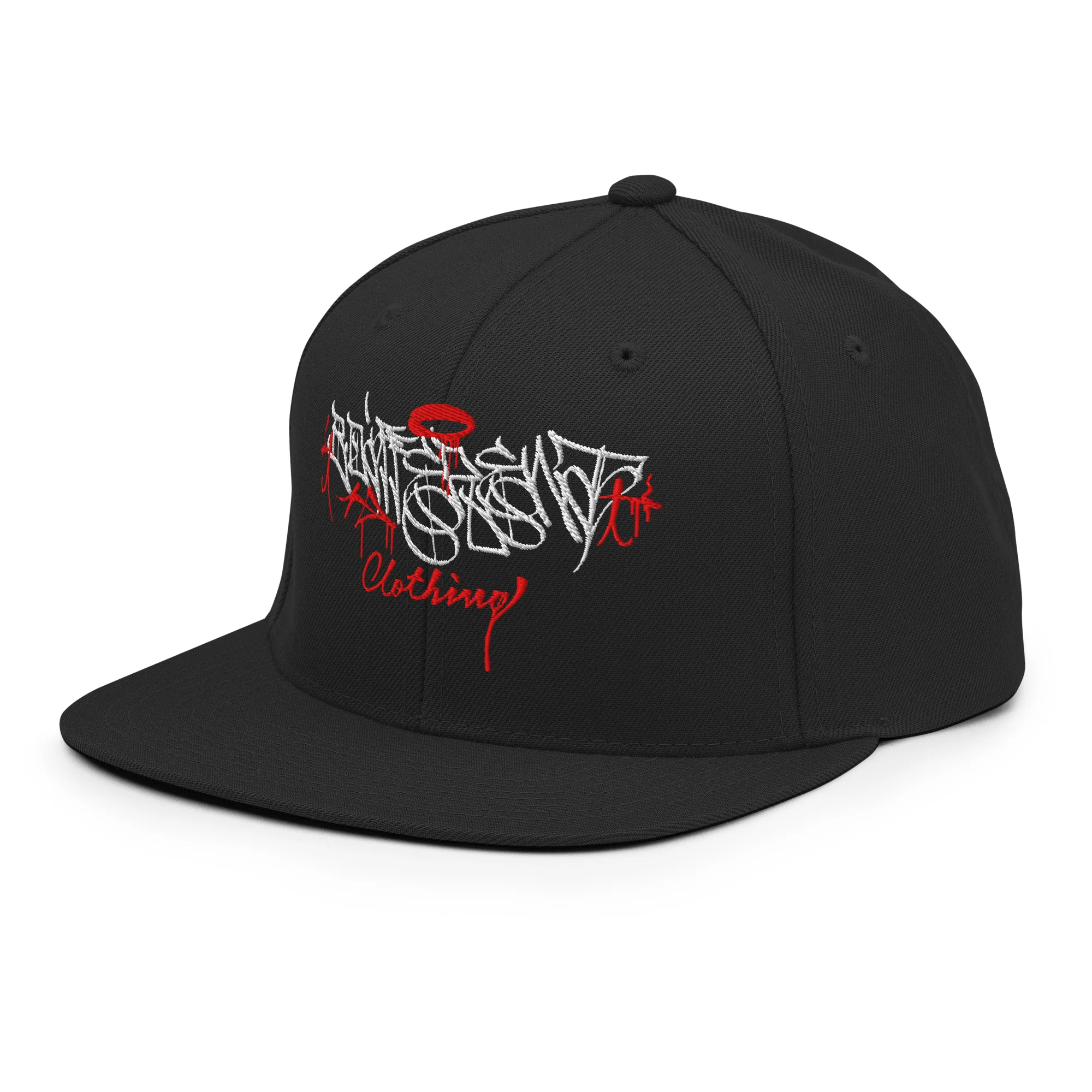 Caos One Collab Graffiti Snapback Hat - Image 4