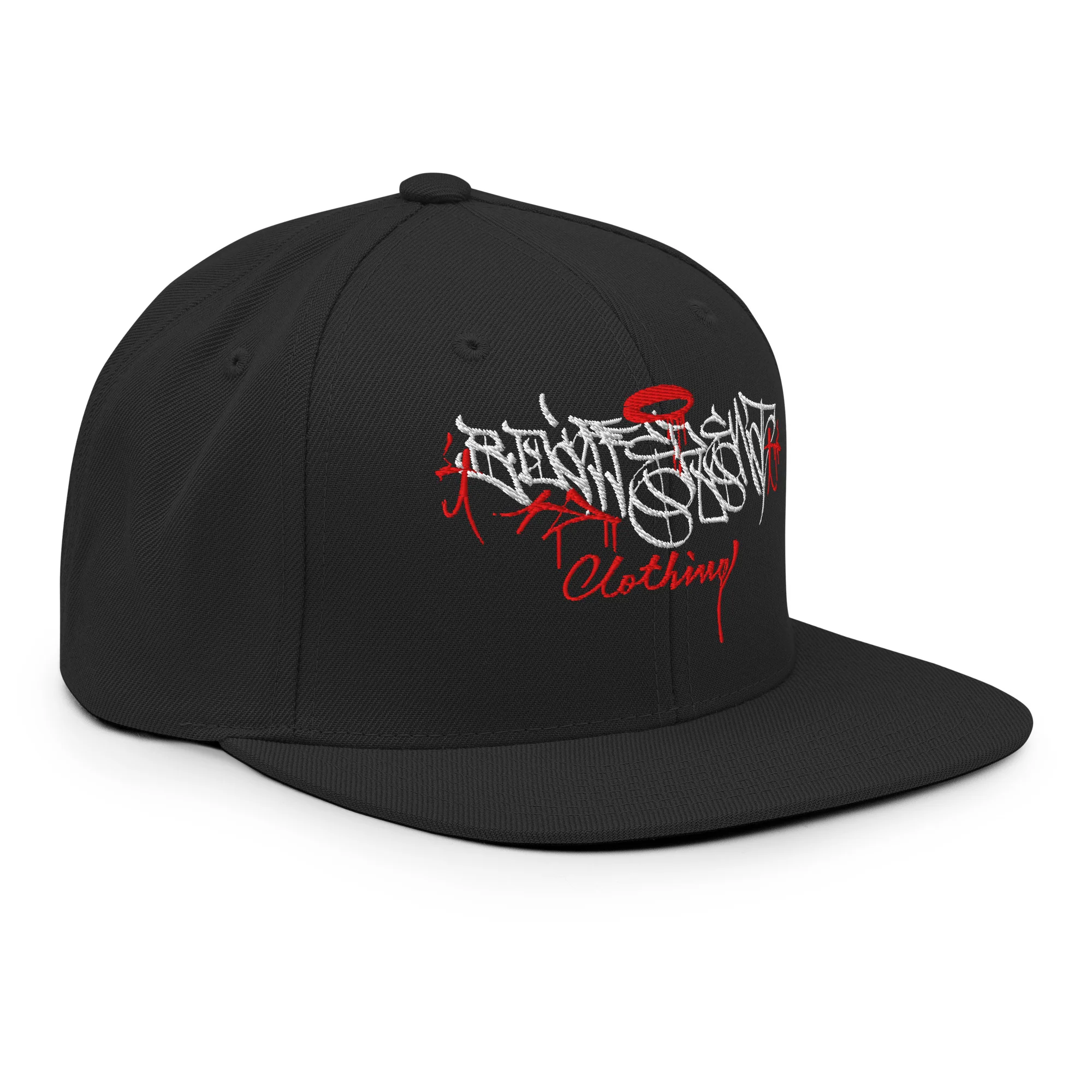 Caos One Collab Graffiti Snapback Hat - Image 6