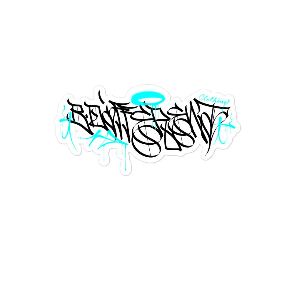 Caos One Collab Graffiti Sticker