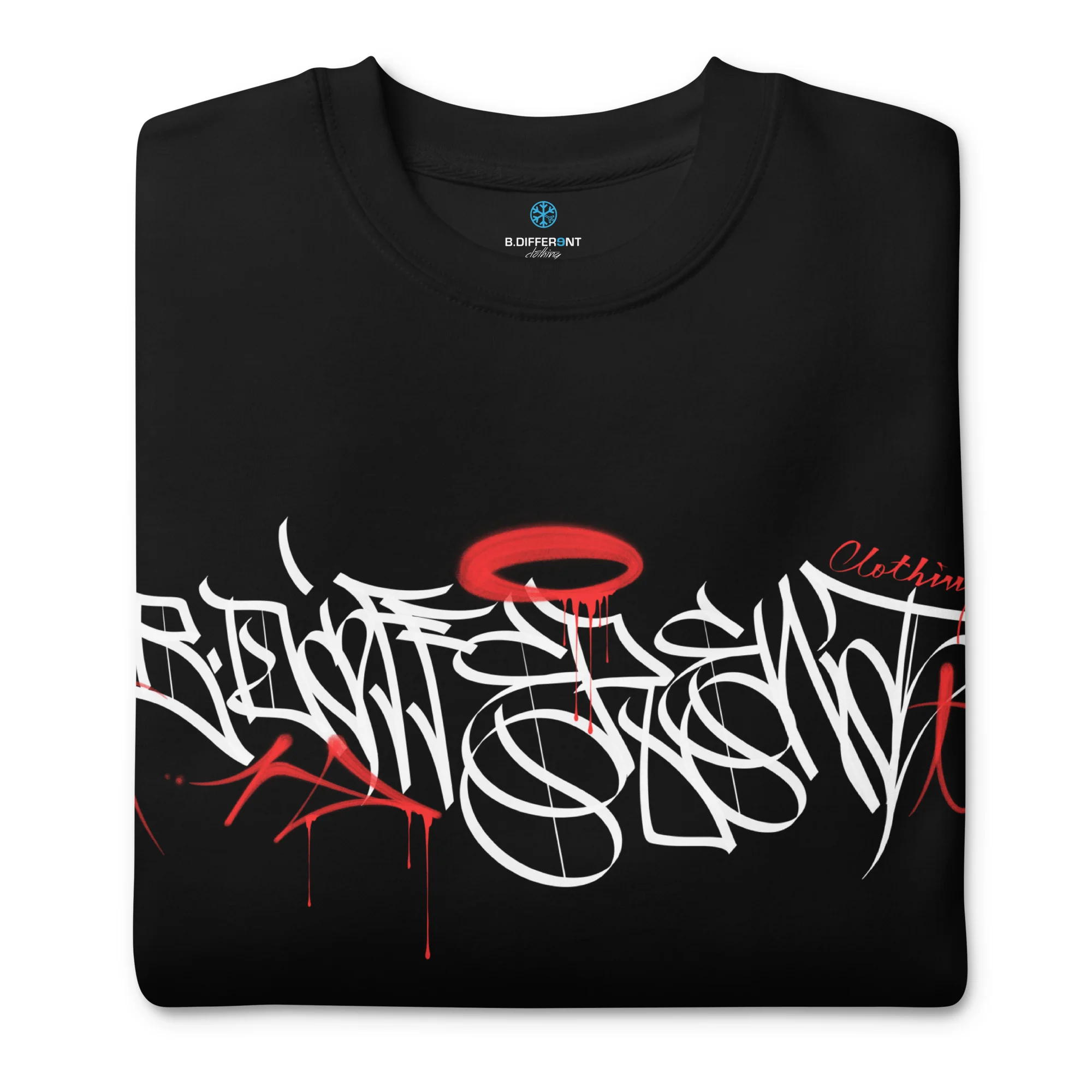 Caos One Collab Graffiti Sweatshirt - Image 3