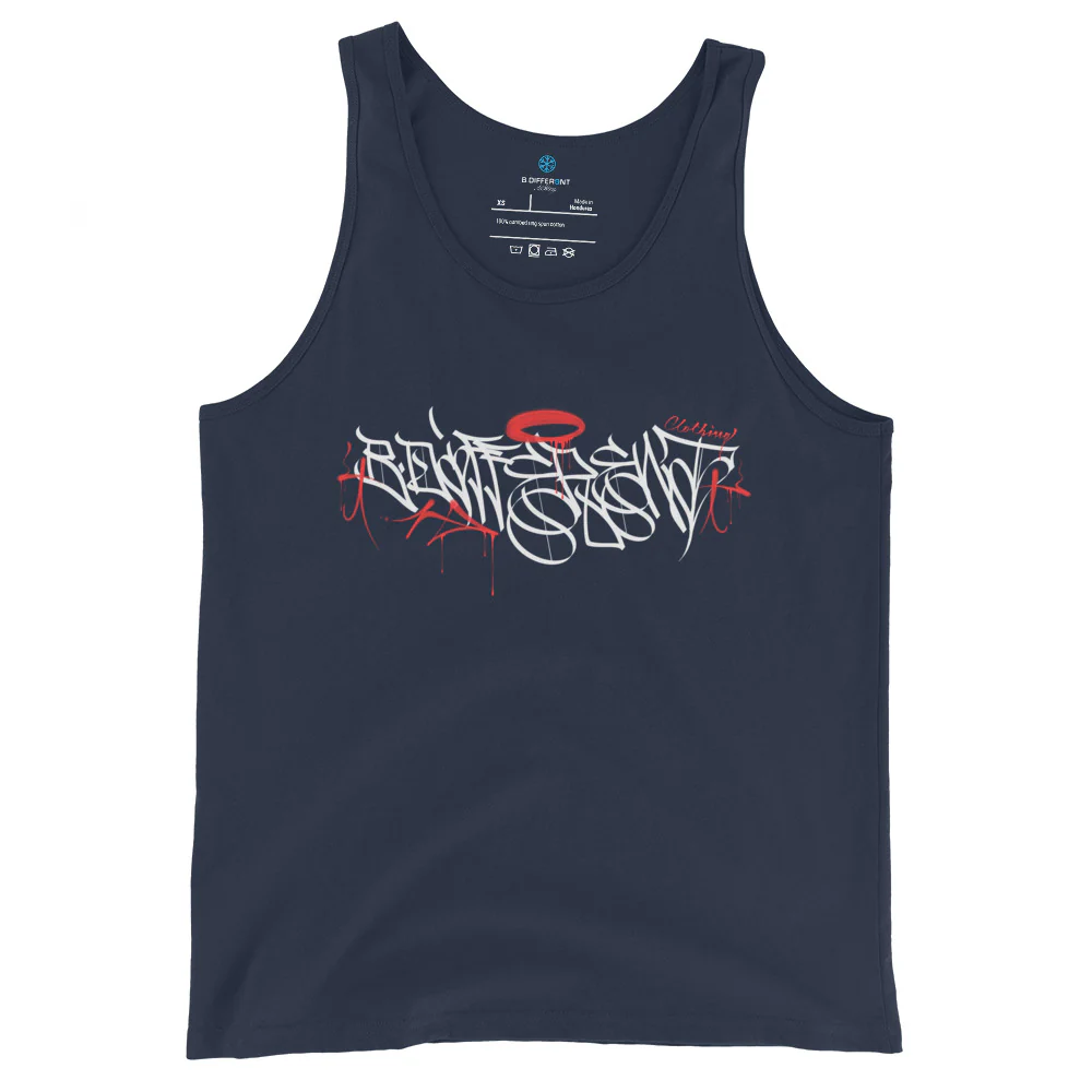 Caos One Collab Graffiti Tank Top - Image 3