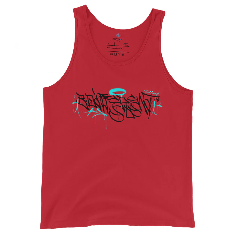 Caos One Collab Graffiti Tank Top - Image 7
