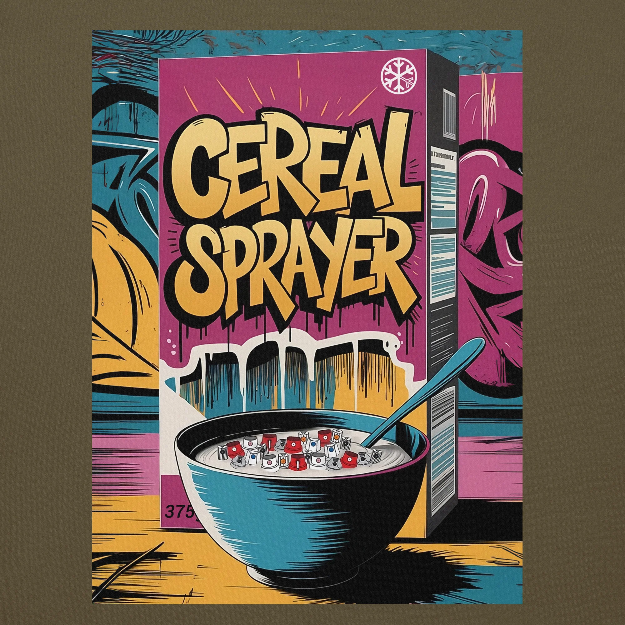 Cereal Sprayer Graffiti Hoodie - Image 30