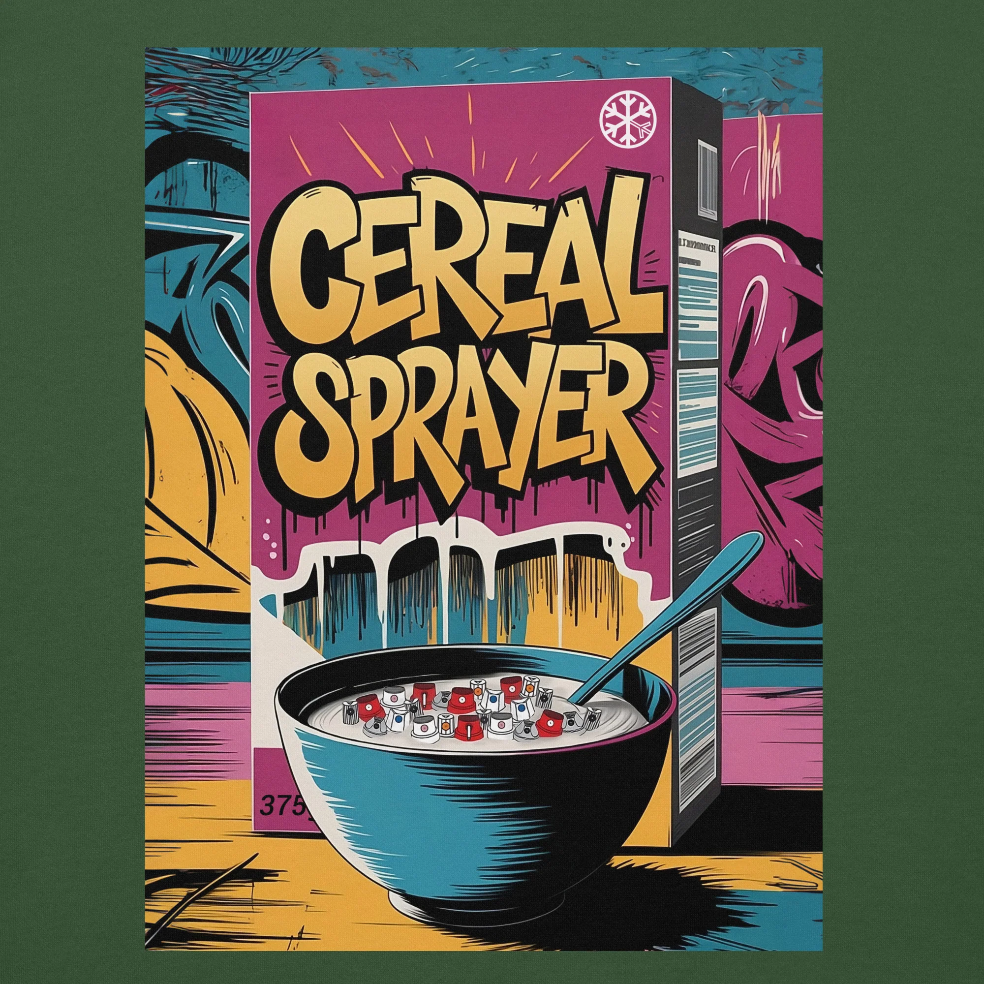 Cereal Sprayer Graffiti Sweatshirt - Image 23