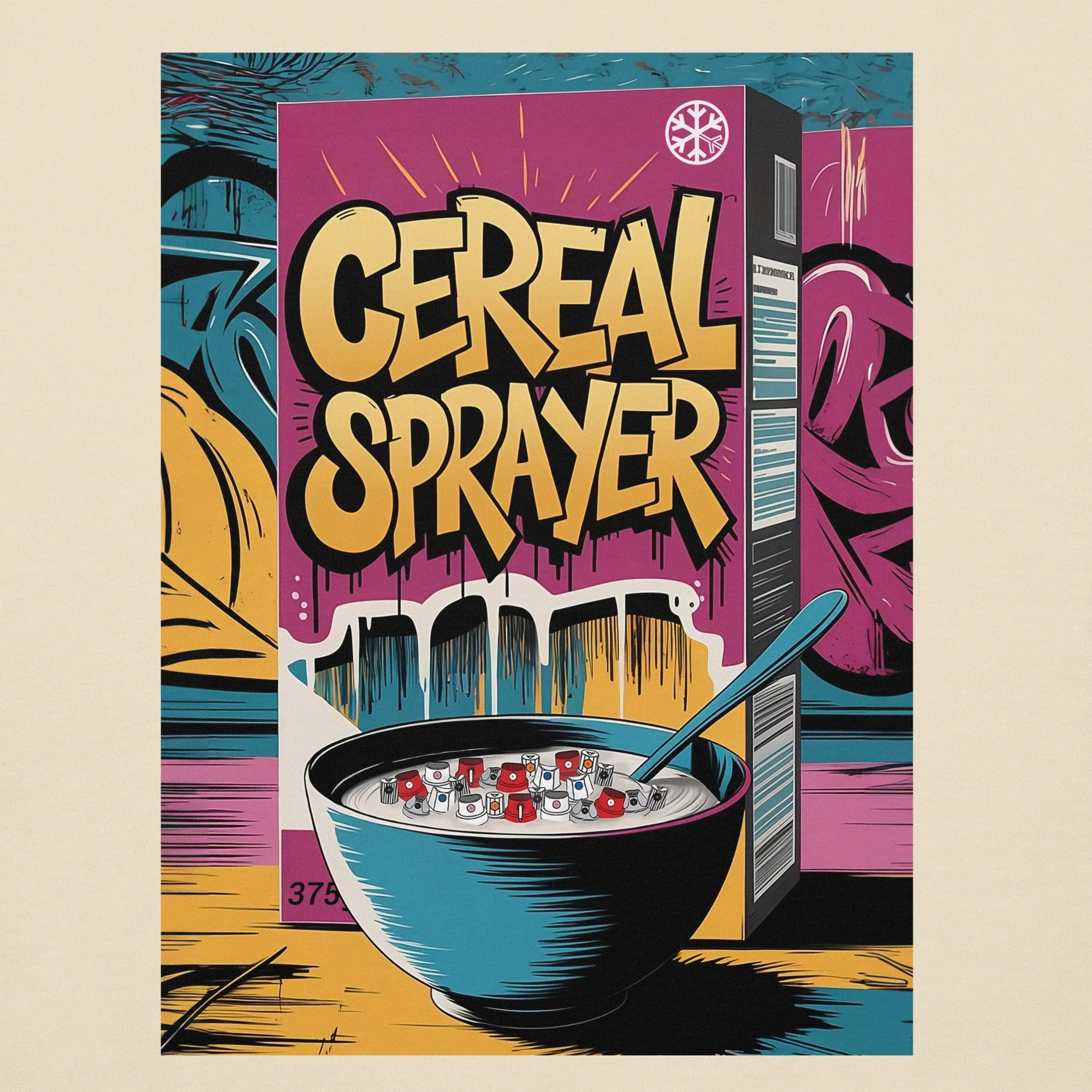 Cereal Sprayer Graffiti Sweatshirt - Image 44
