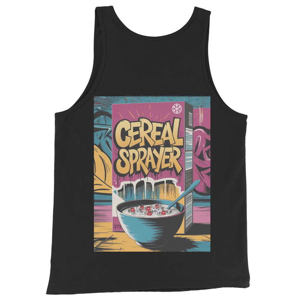 Cereal Sprayer Graffiti Tank Top - Image 3