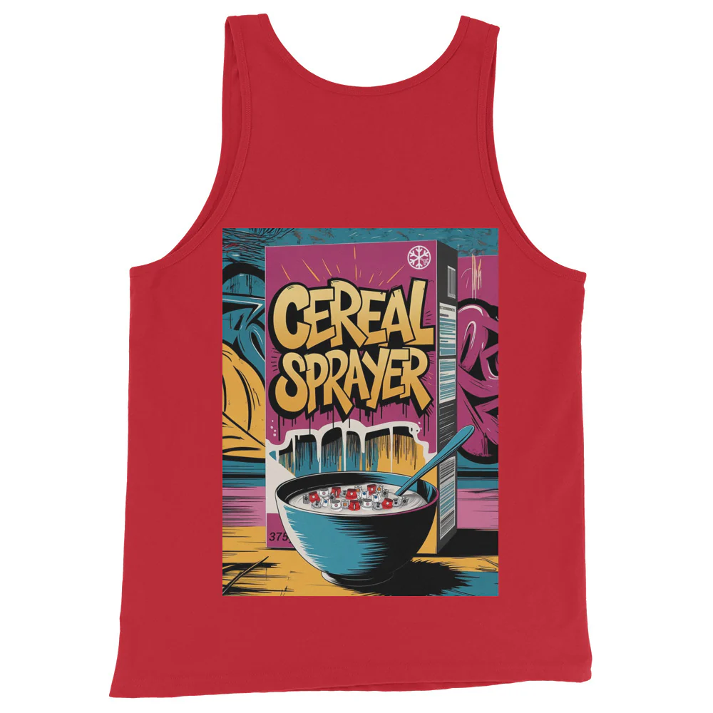 Cereal Sprayer Graffiti Tank Top - Image 6