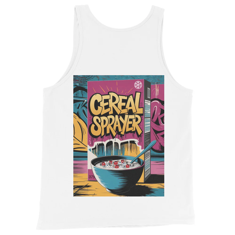 Cereal Sprayer Graffiti Tank Top - Image 7