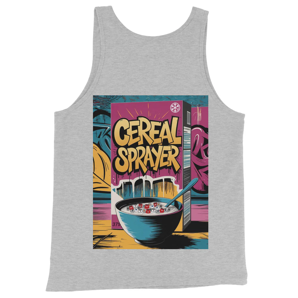 Cereal Sprayer Graffiti Tank Top - Image 9