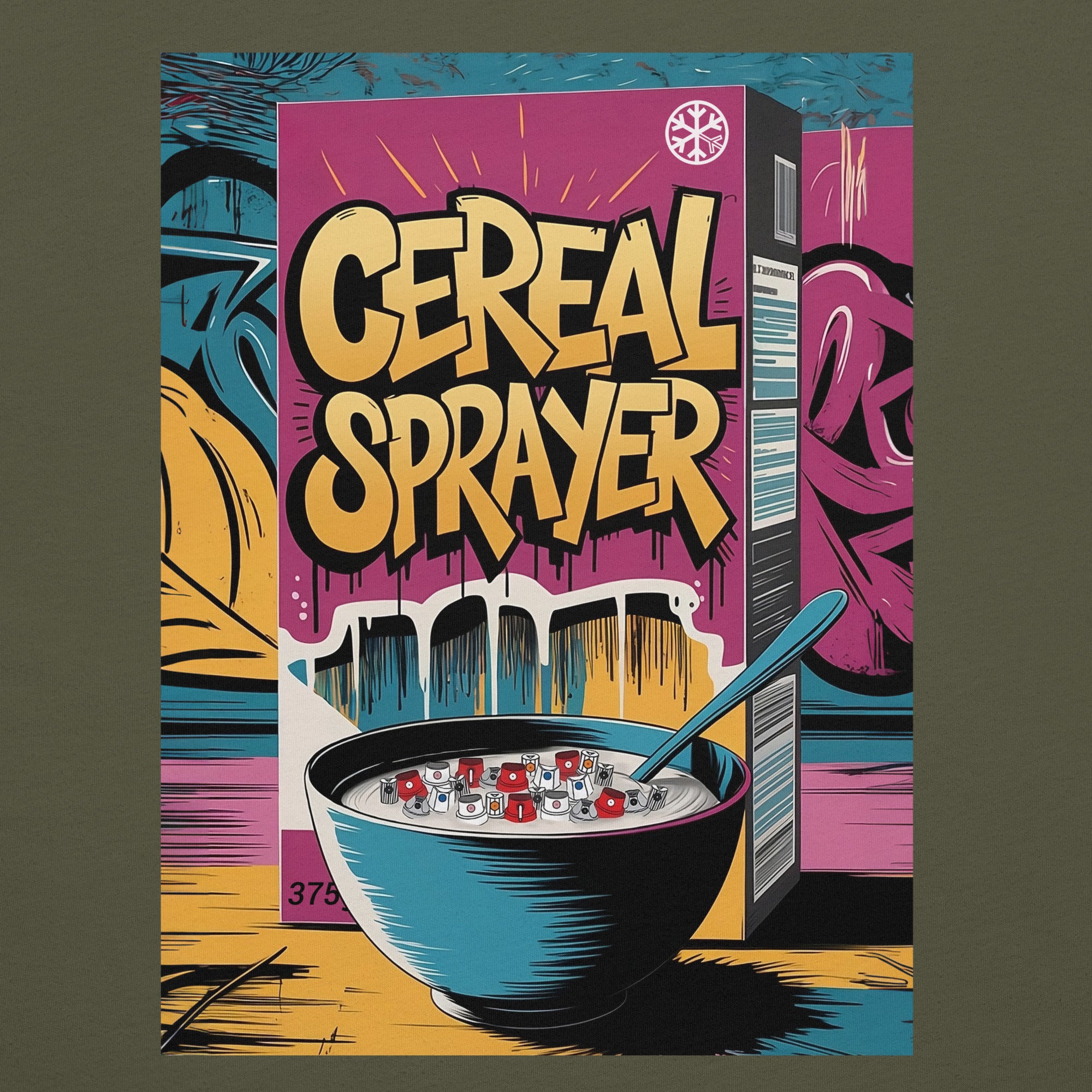 Cereal Sprayer Graffiti Tee - Image 16