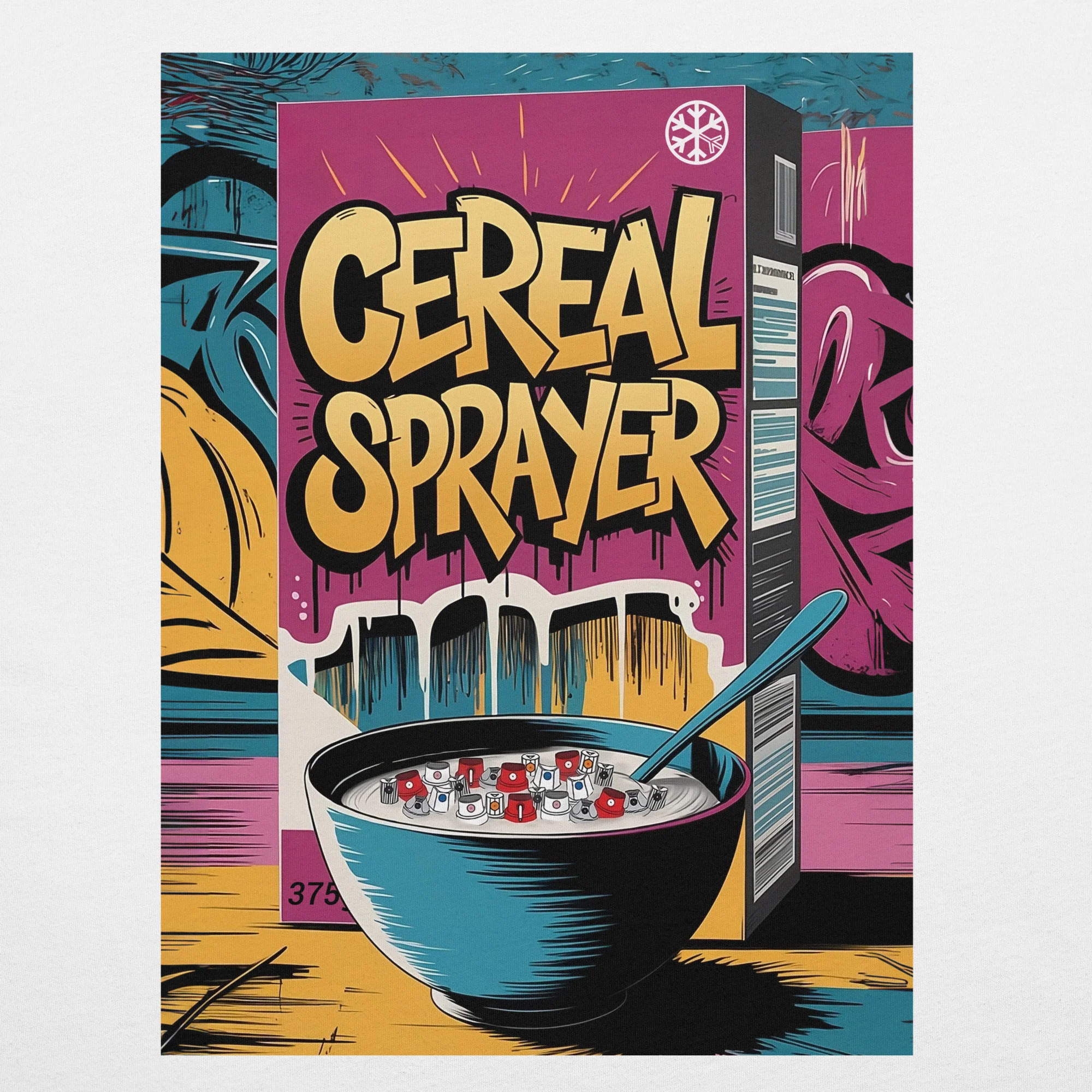 Cereal Sprayer Graffiti Tee - Image 37
