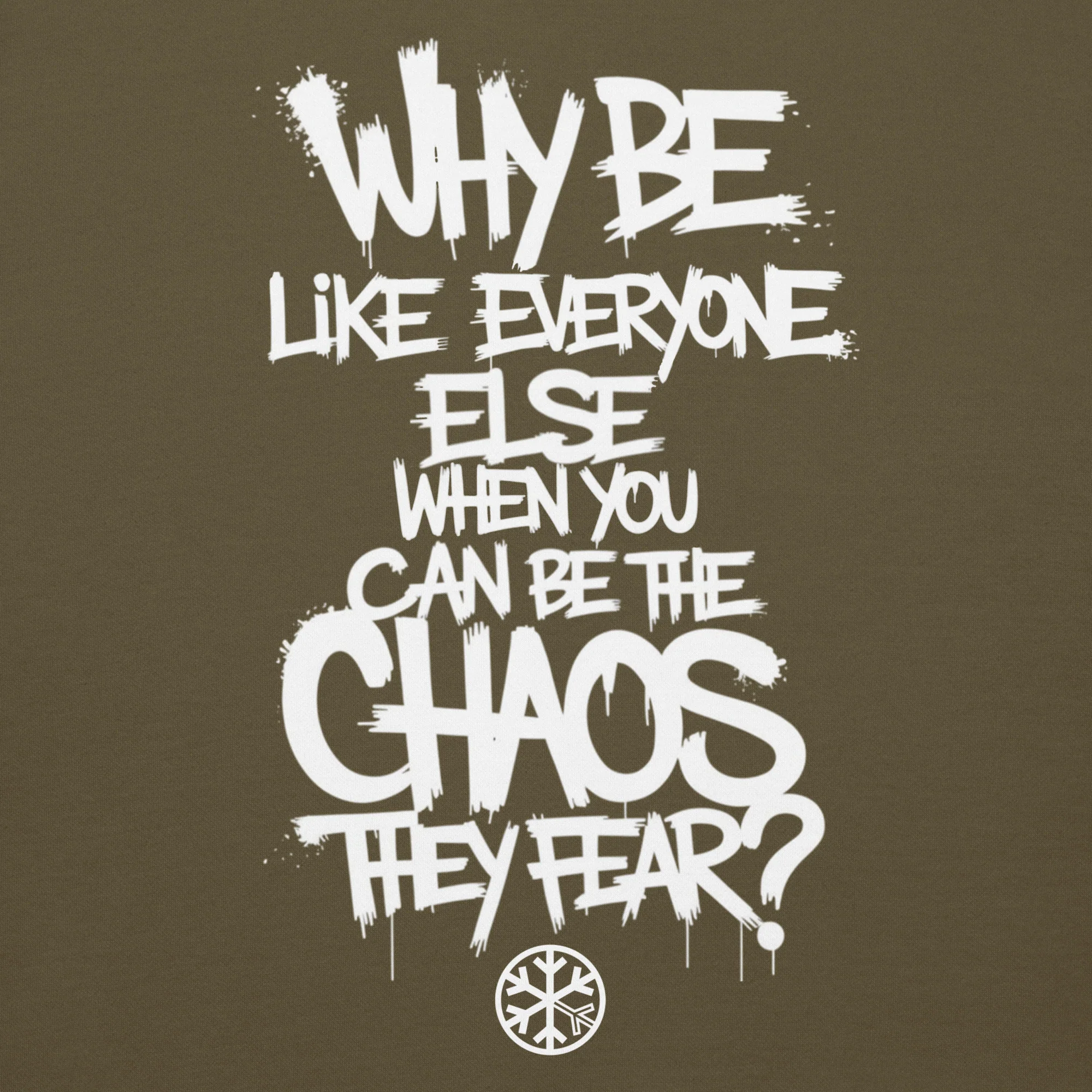 Chaos They Fear Graffiti Tag Hoodie - Image 20