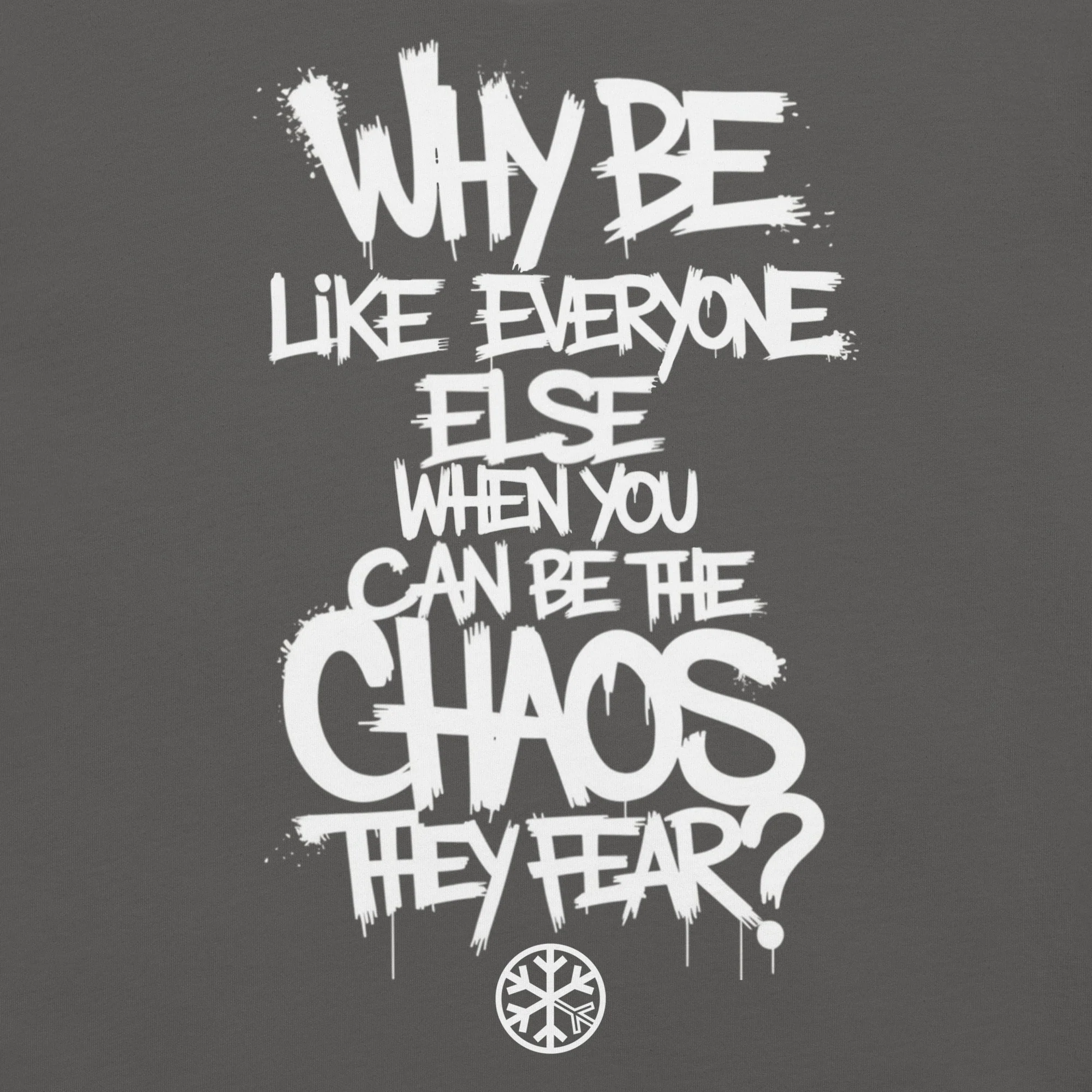 Chaos They Fear Graffiti Tag Tee - Image 21