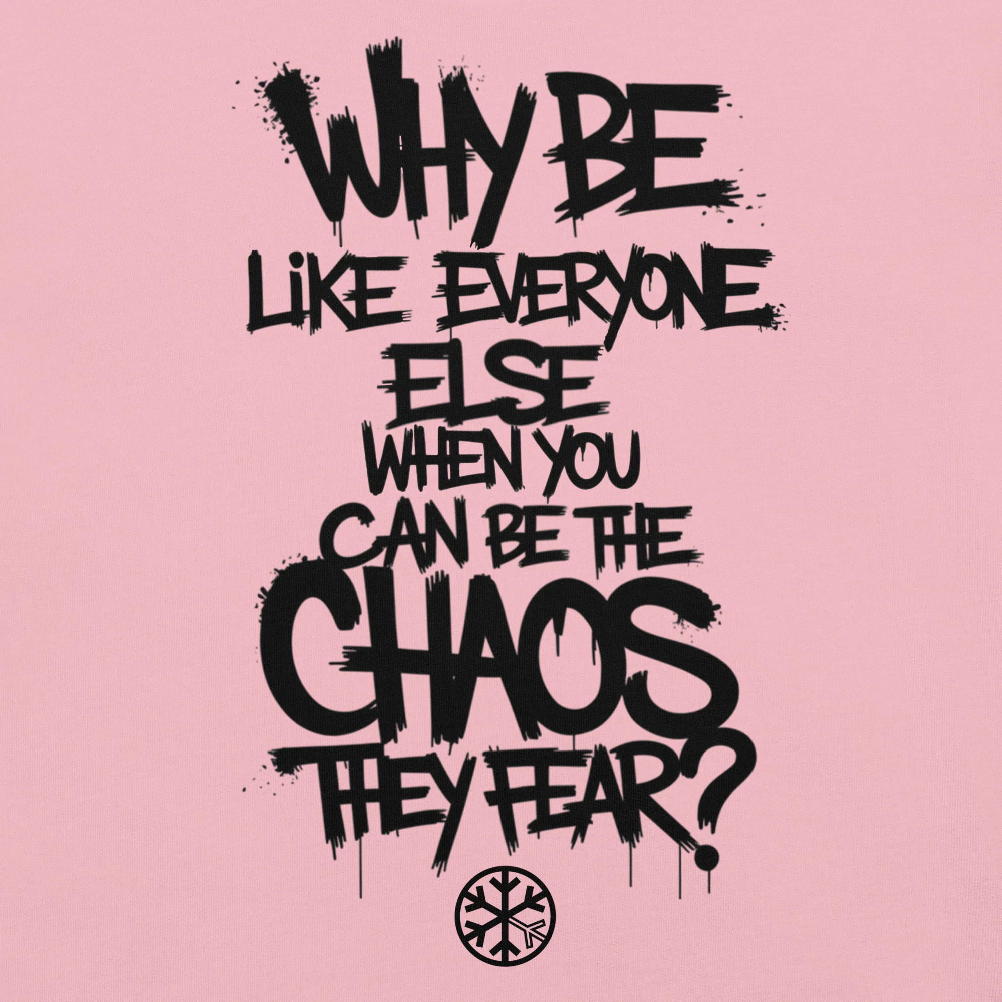 Chaos They Fear Graffiti Tag Tee - Image 33