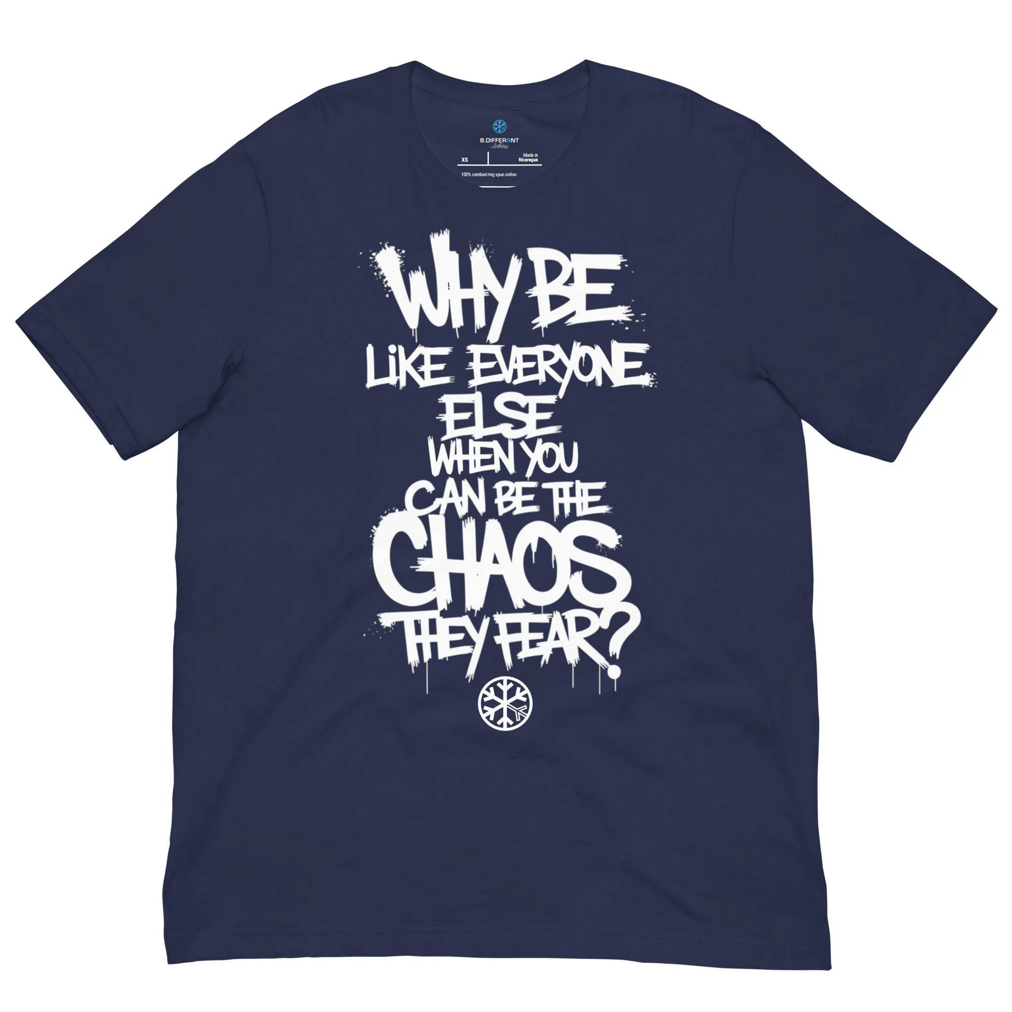 Chaos They Fear Graffiti Tag Tee - Image 8