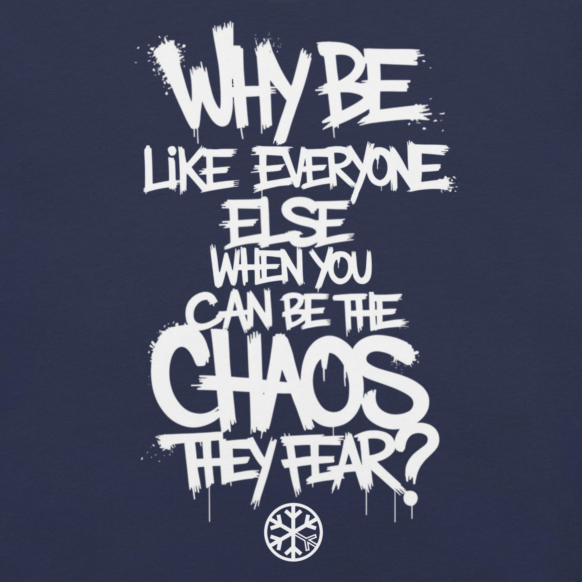 Chaos They Fear Graffiti Tag Tee - Image 9