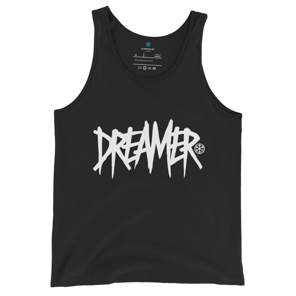 Dreamer Graffiti Tag Tank Top - Image 3