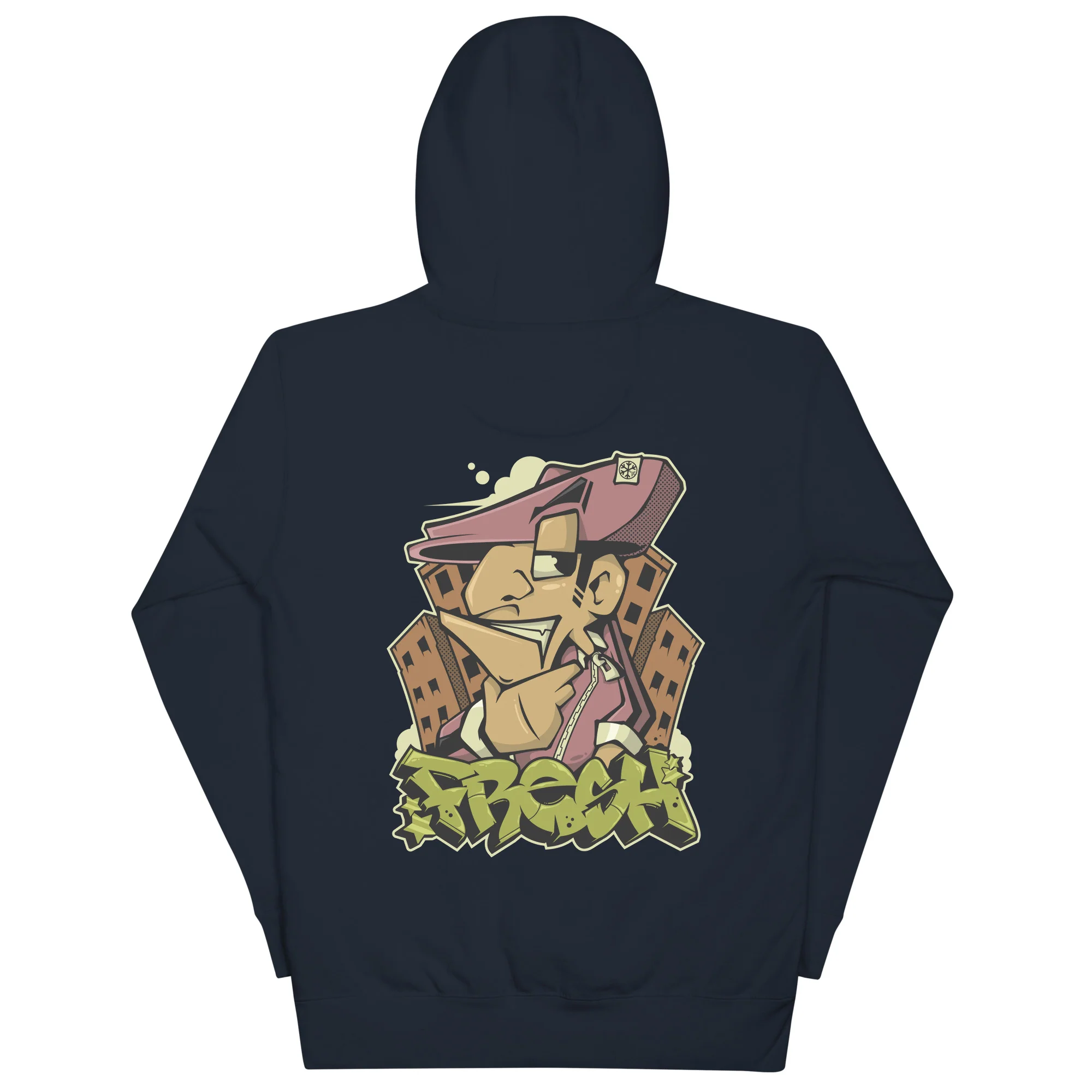 Fresh Graffiti Character Hoodie - Image 15