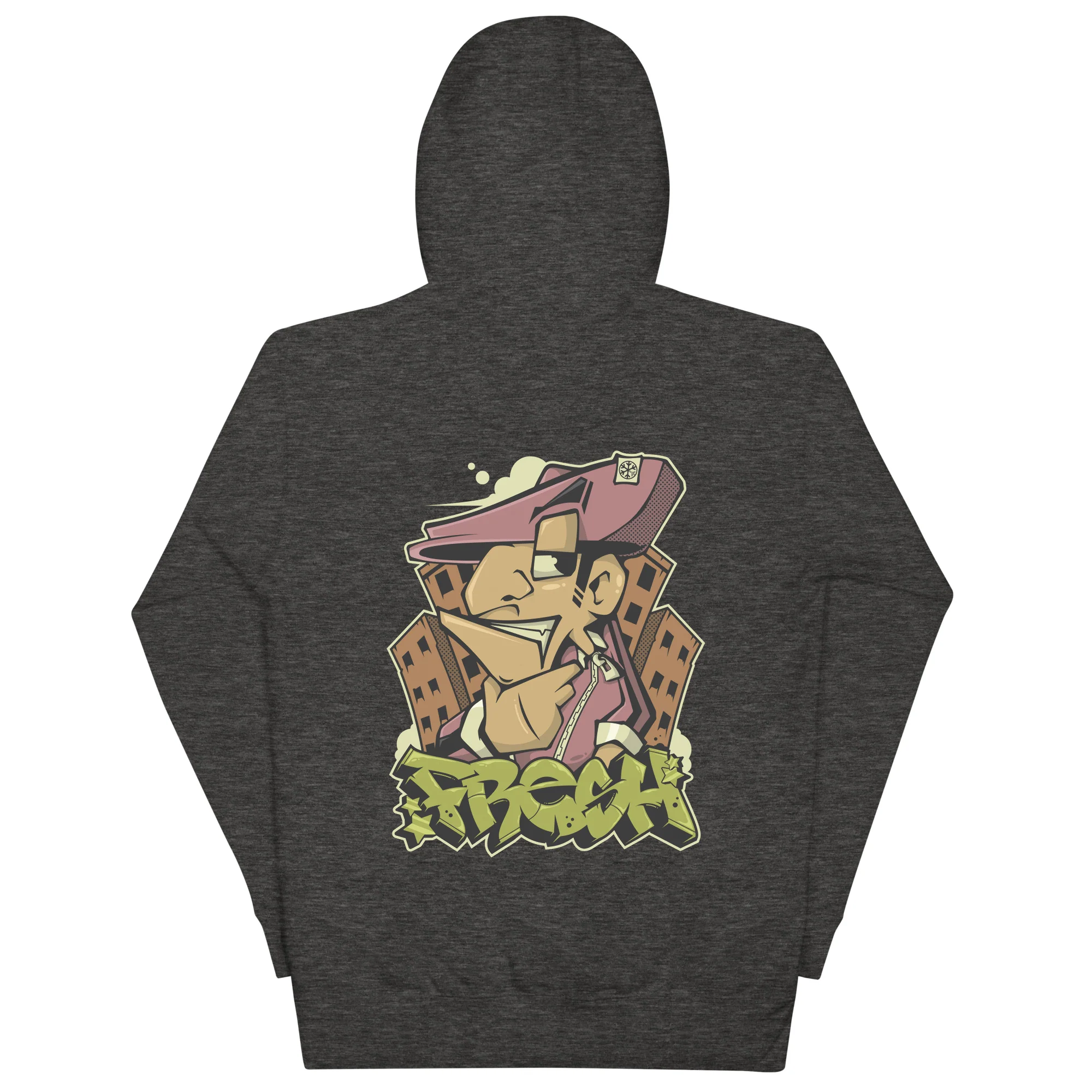 Fresh Graffiti Character Hoodie - Image 22